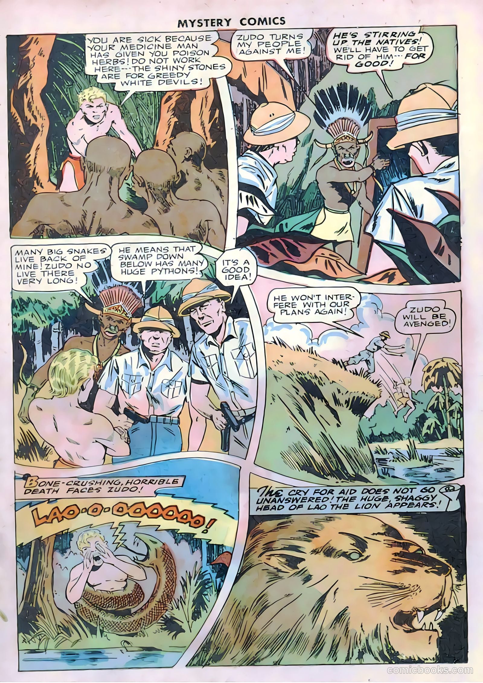 Mystery Comics #2 (1944) — page 17 of 51