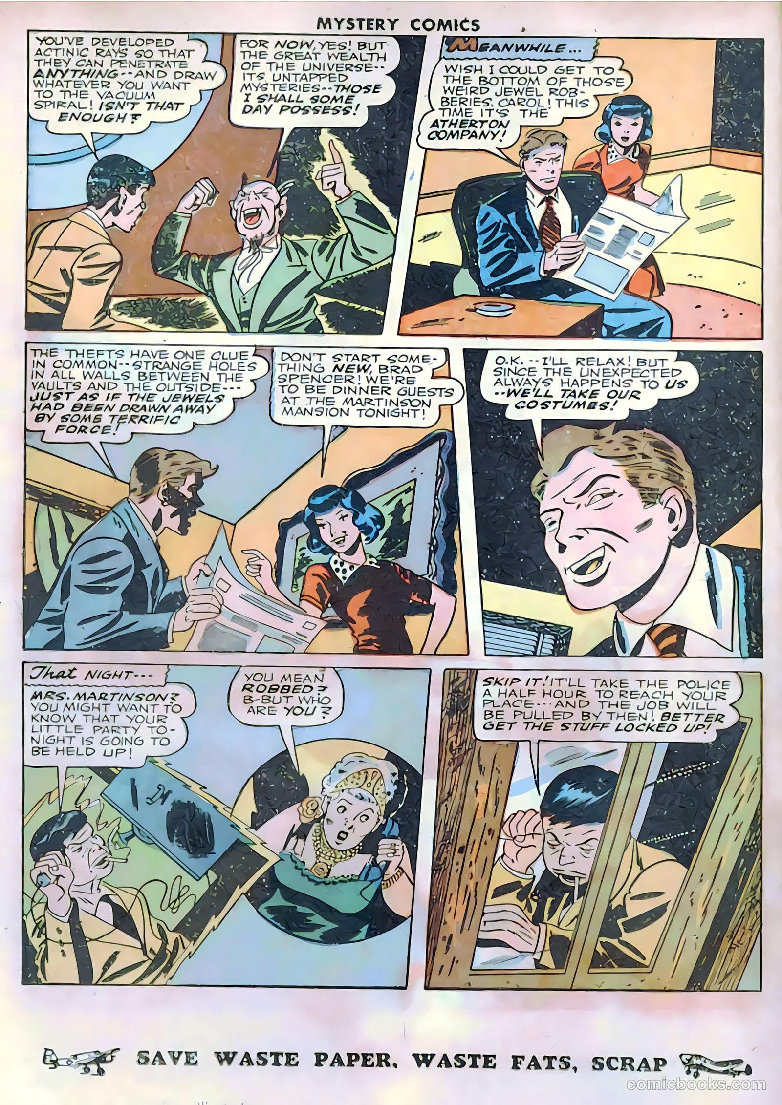 Mystery Comics #2 (1944) — page 22 of 51