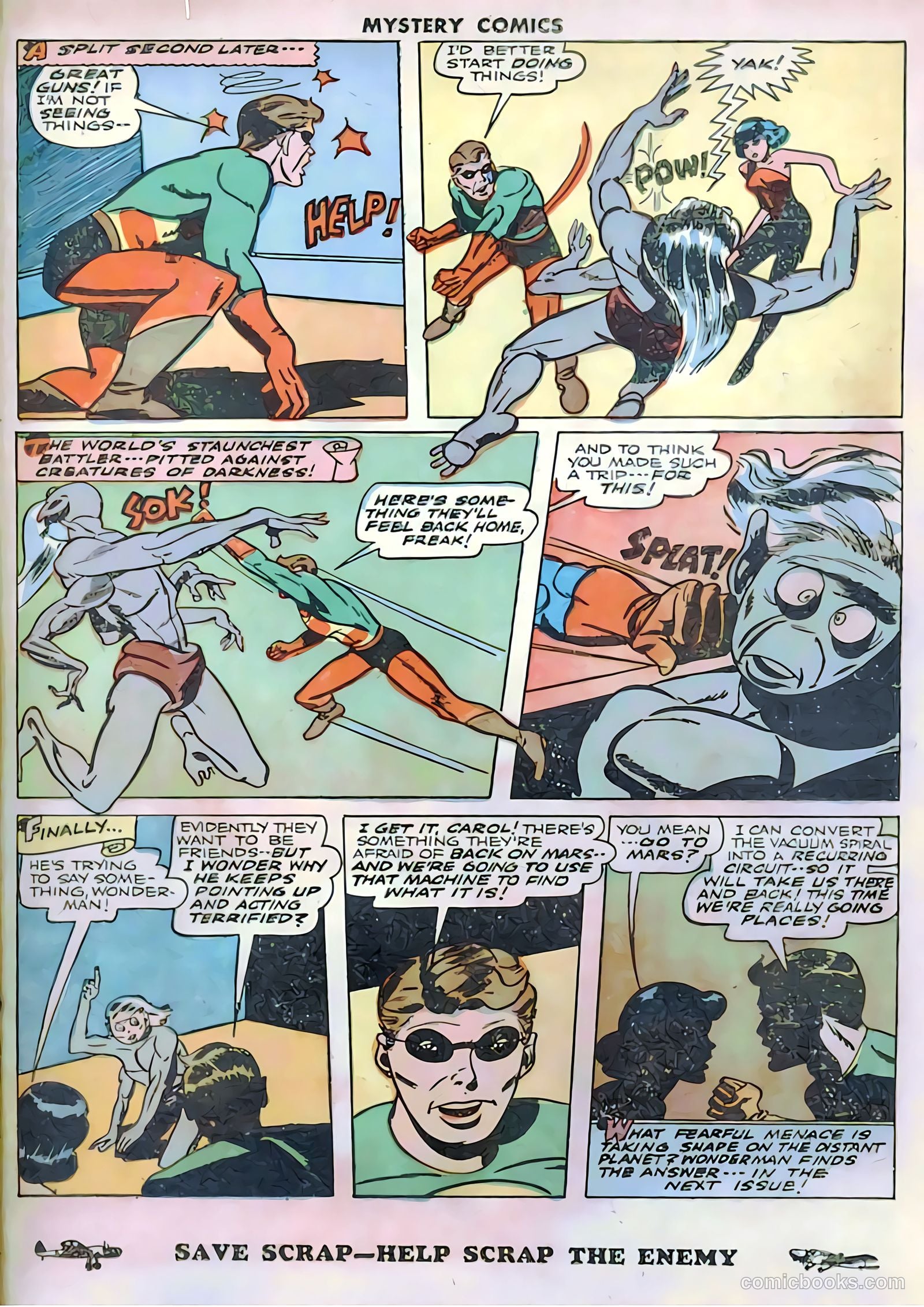 Mystery Comics #2 (1944) — page 31 of 51