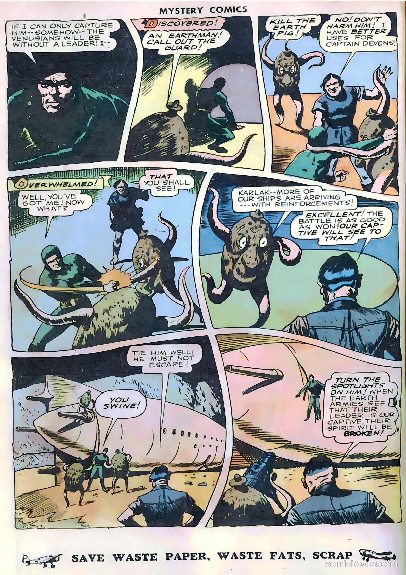 Mystery Comics #2 (1944) — page 38 of 51