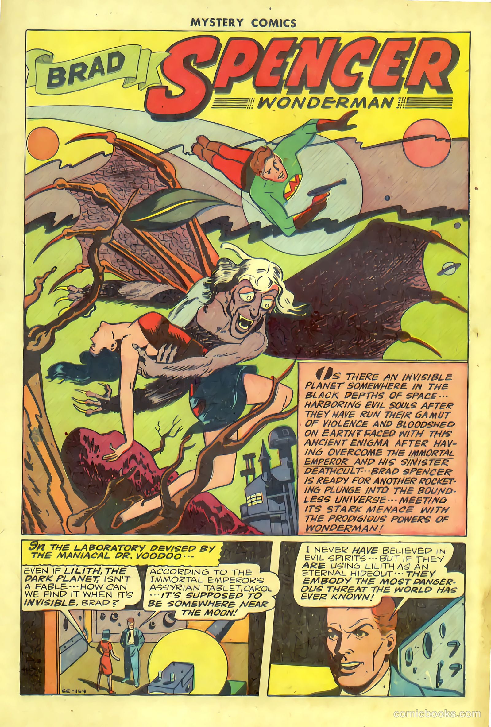 Mystery Men Comics #1 (1939) — page 3 of 52