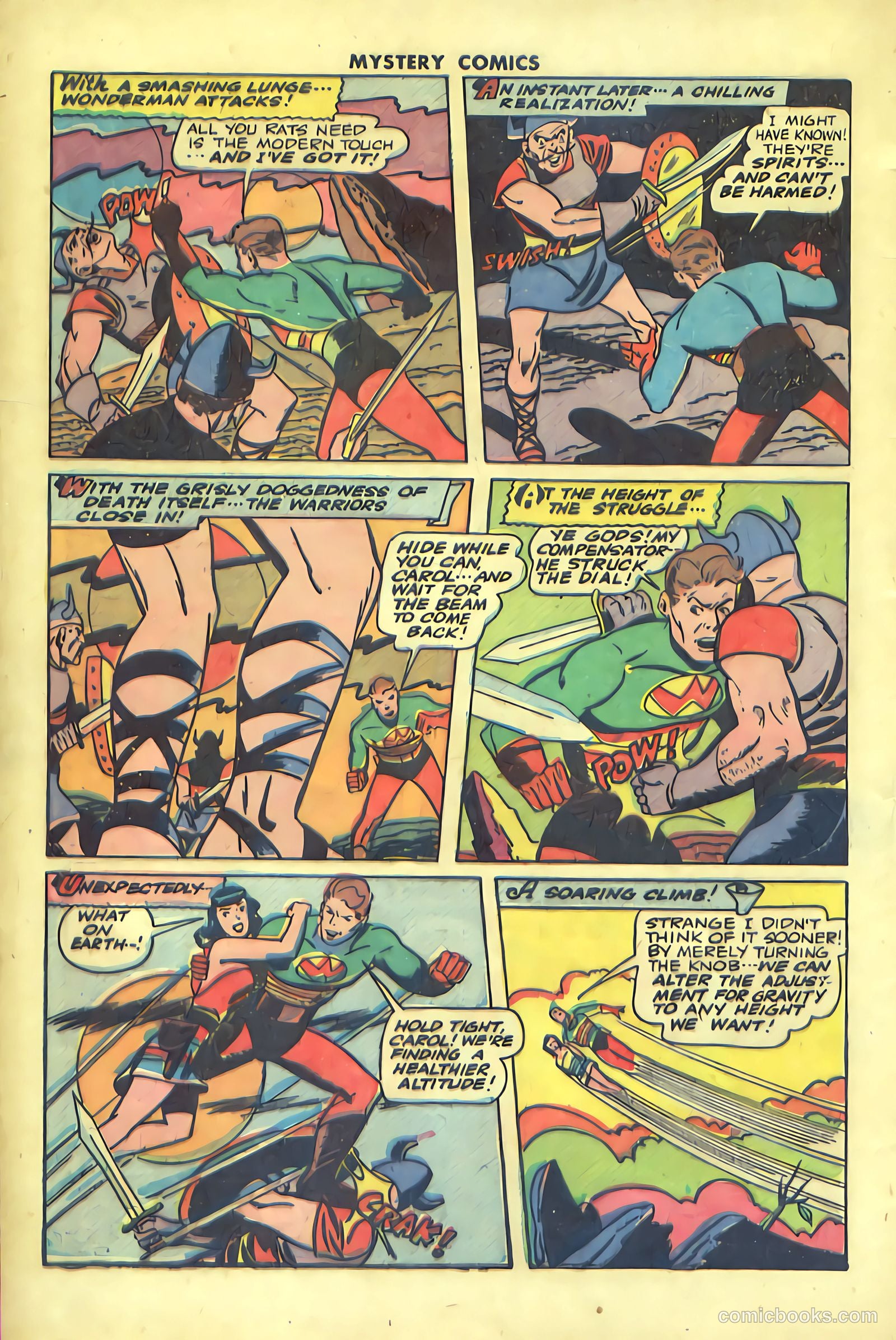 Mystery Men Comics #1 (1939) — page 6 of 52