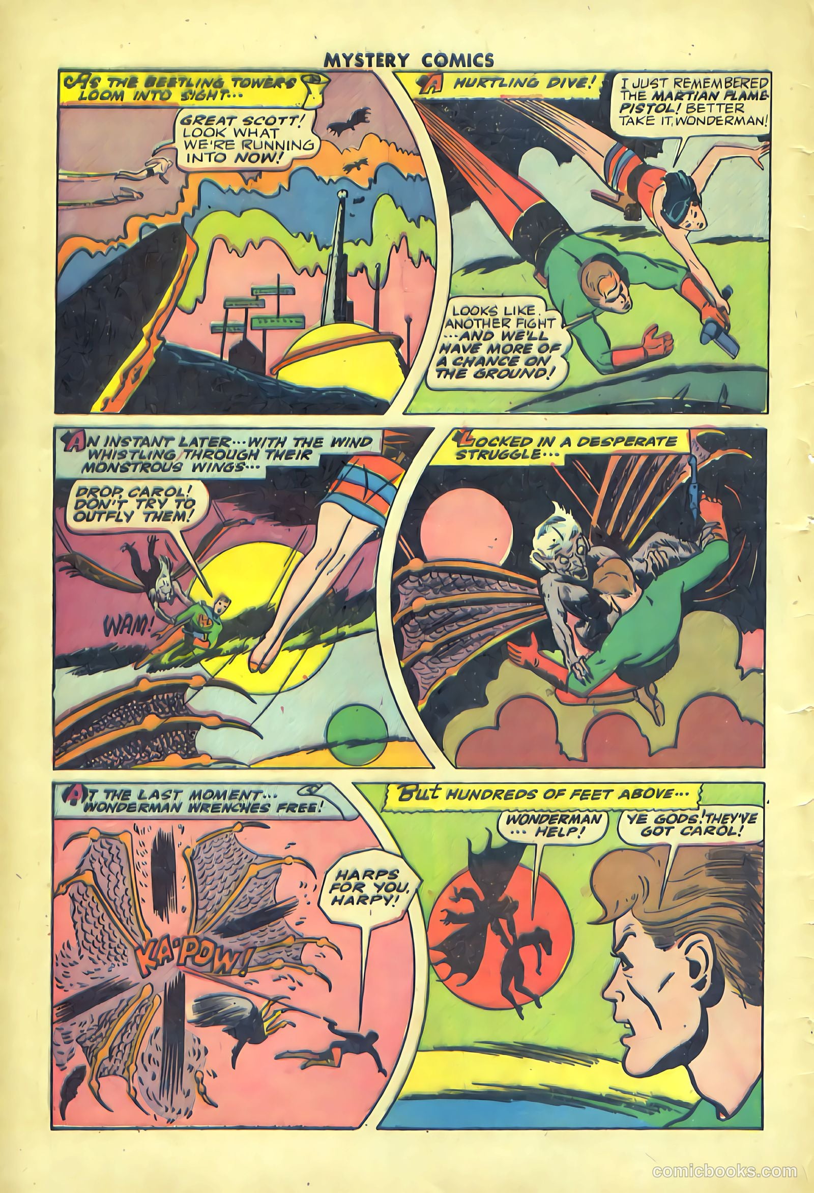 Mystery Men Comics #1 (1939) — page 8 of 52