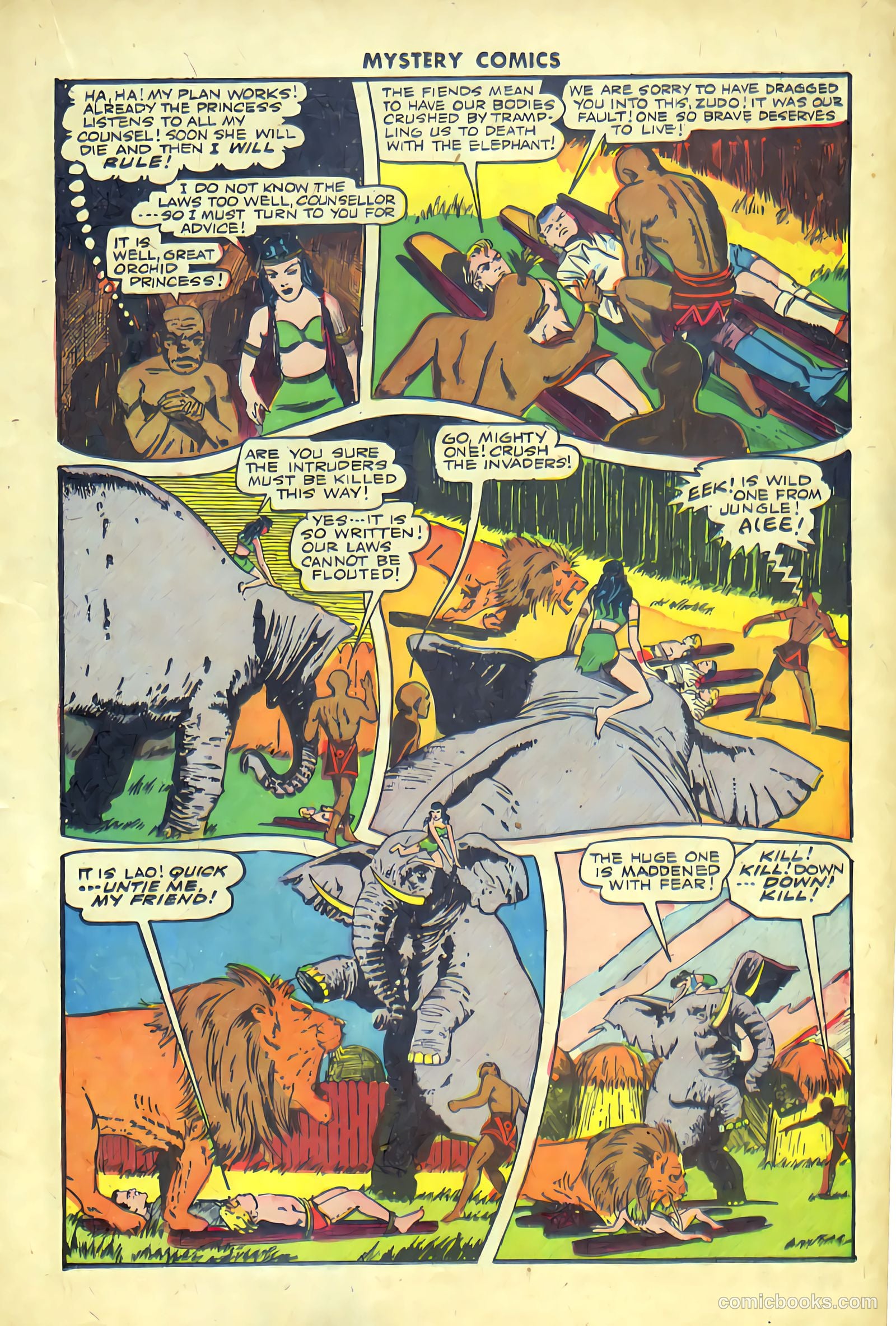Mystery Men Comics #1 (1939) — page 19 of 52