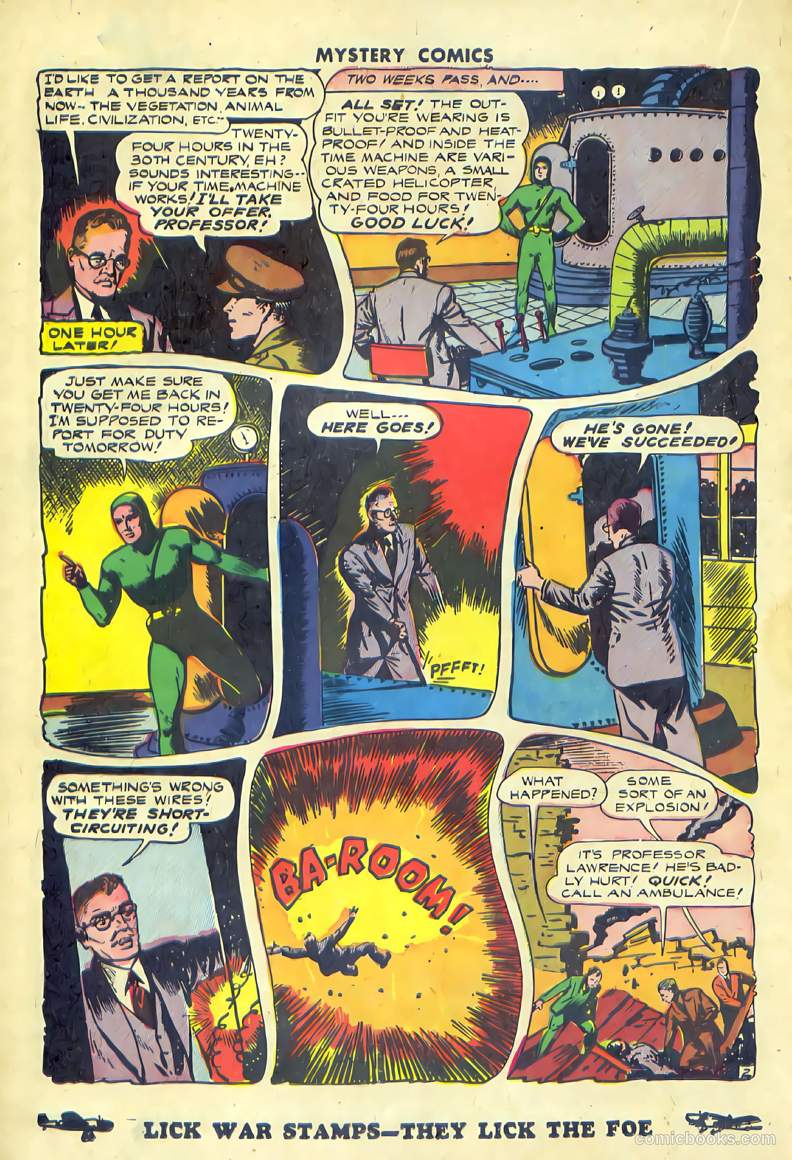 Mystery Men Comics #1 (1939) — page 22 of 52