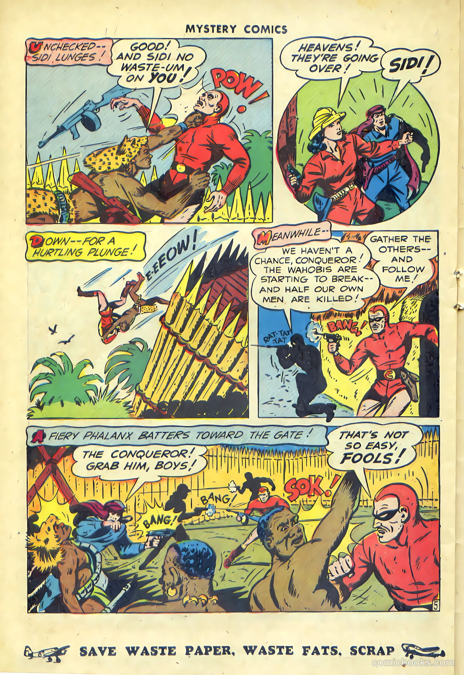 Mystery Men Comics #1 (1939) — page 34 of 52