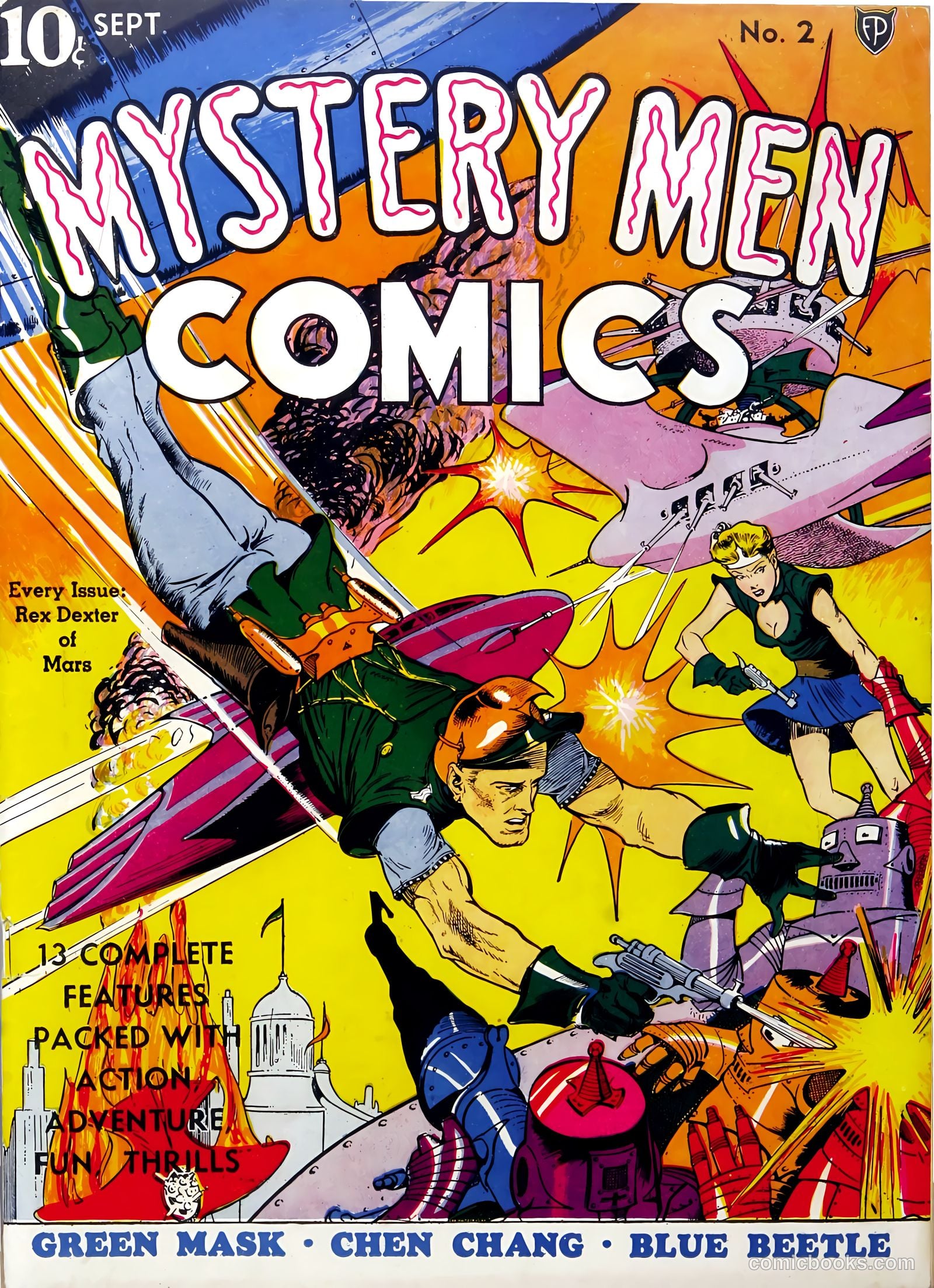 Mystery Men Comics #2