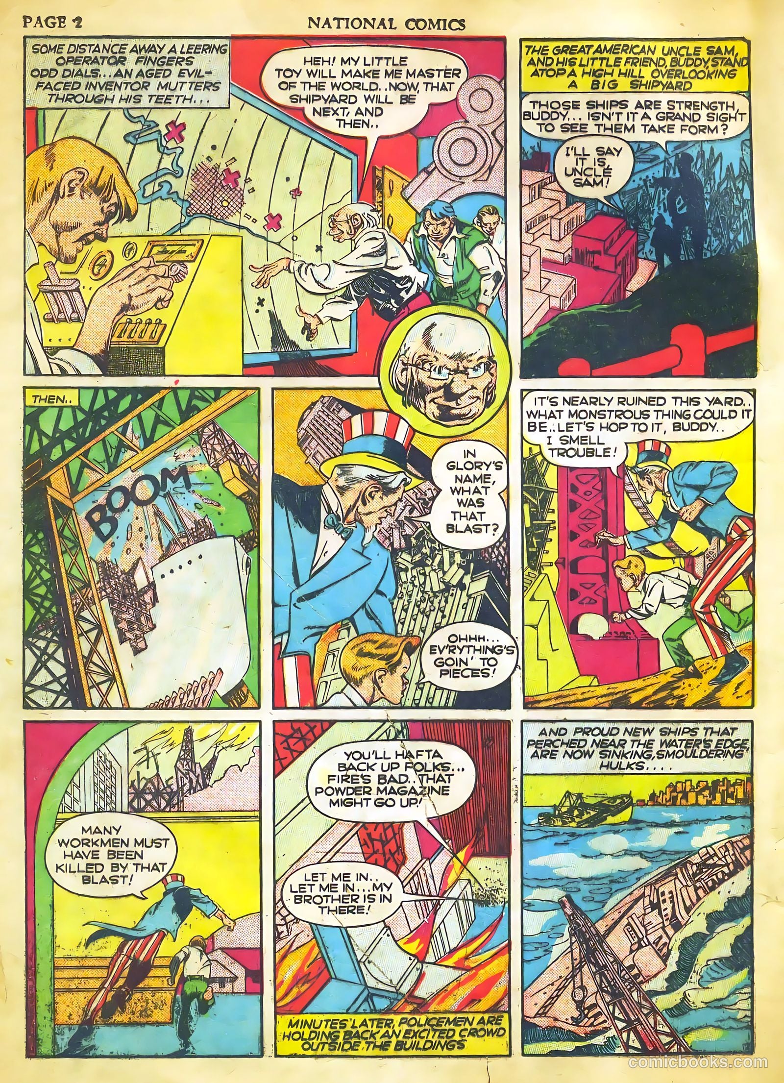 National Comics #15 (1941) — page 3 of 66