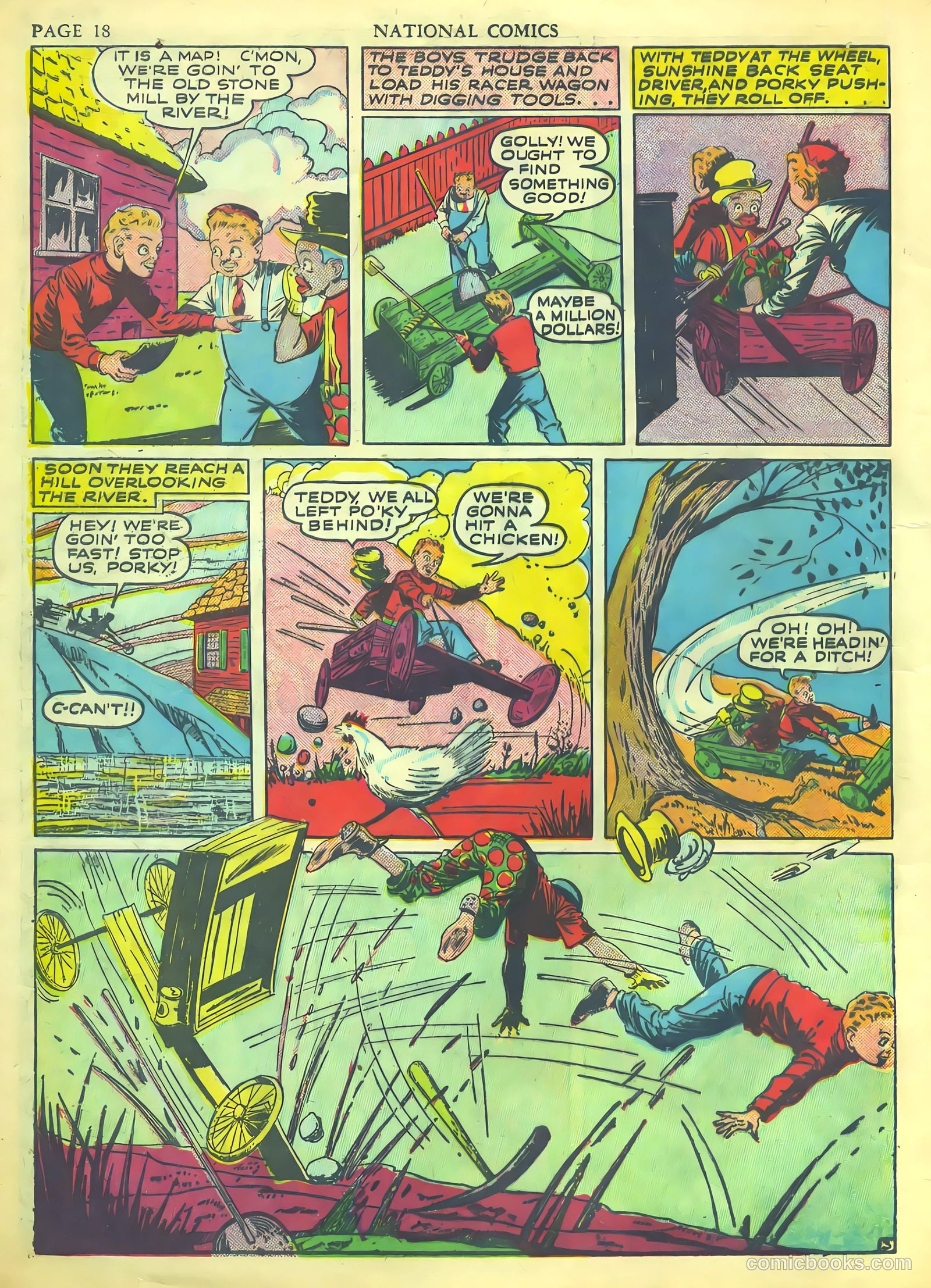 National Comics #15 (1941) — page 19 of 66
