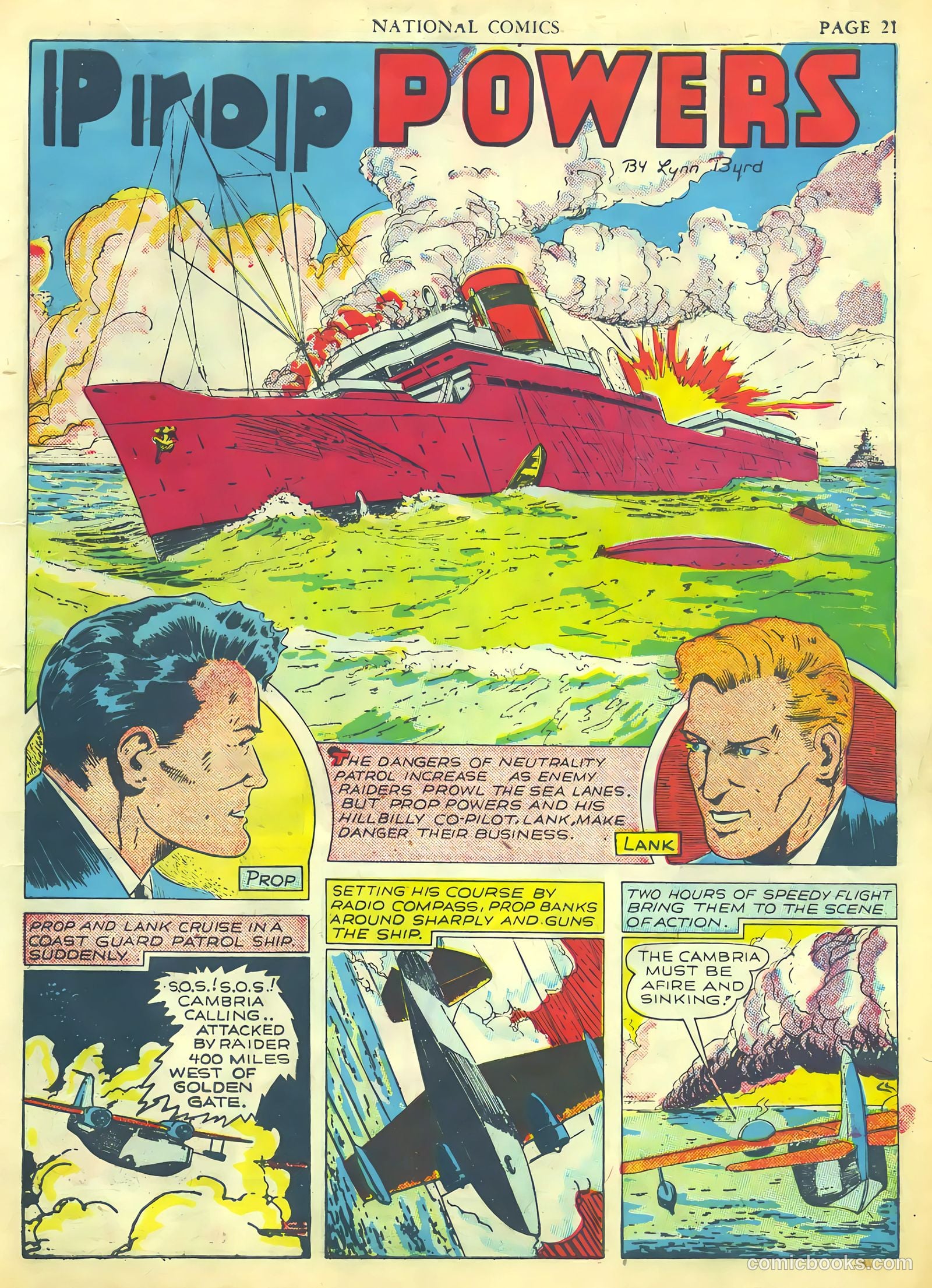 National Comics #15 (1941) — page 22 of 66