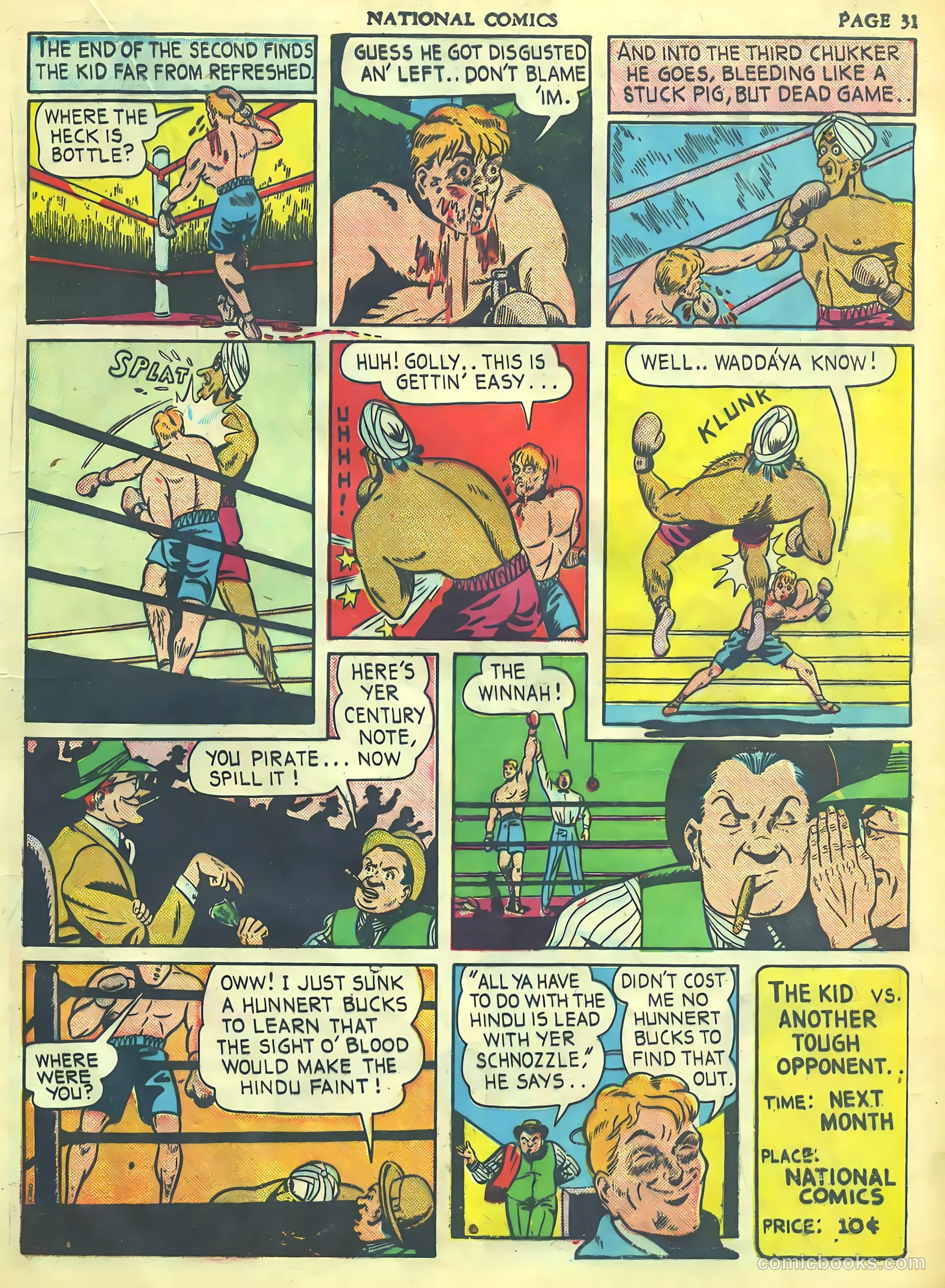 National Comics #15 (1941) — page 32 of 66