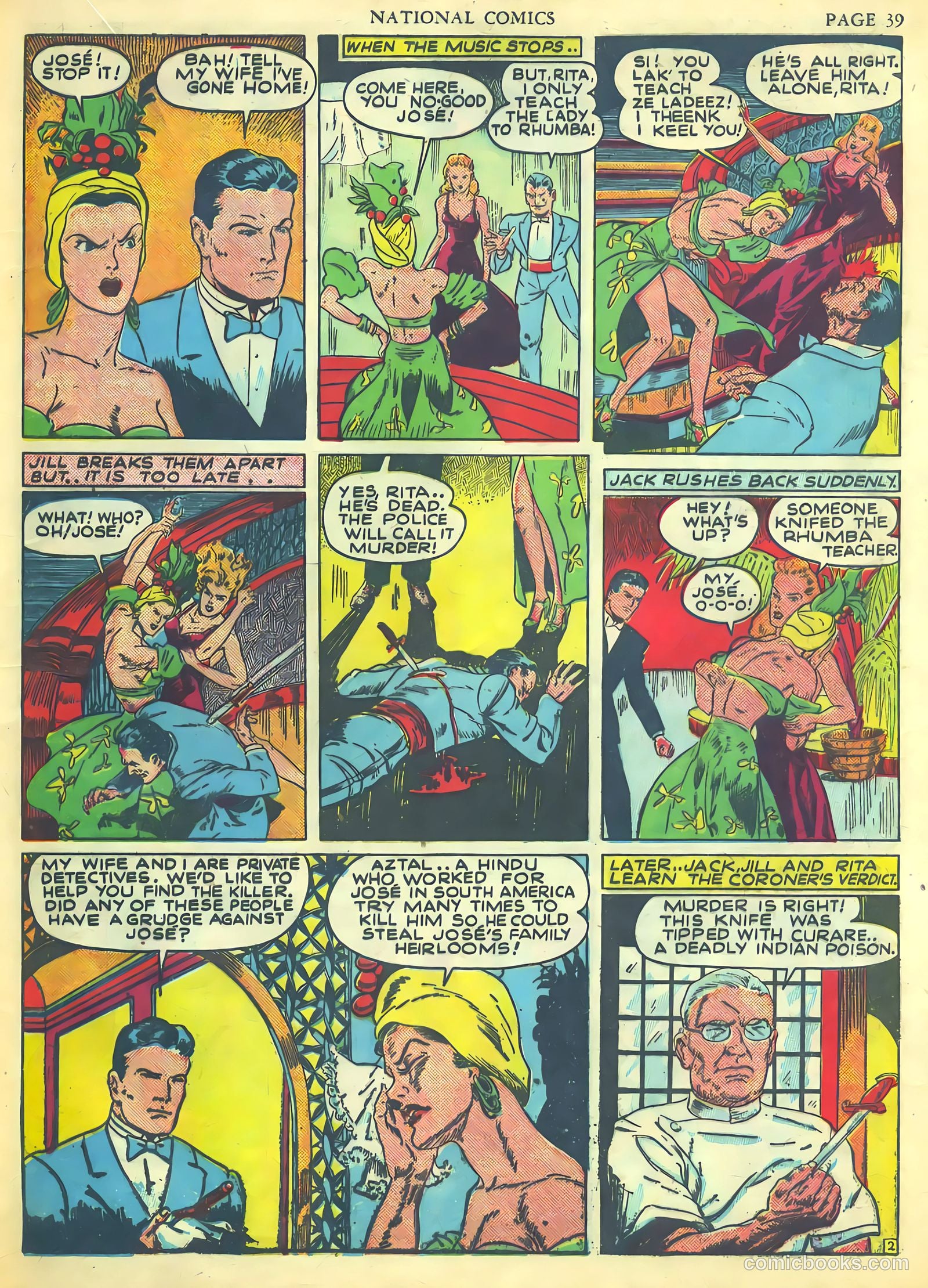 National Comics #15 (1941) — page 40 of 66