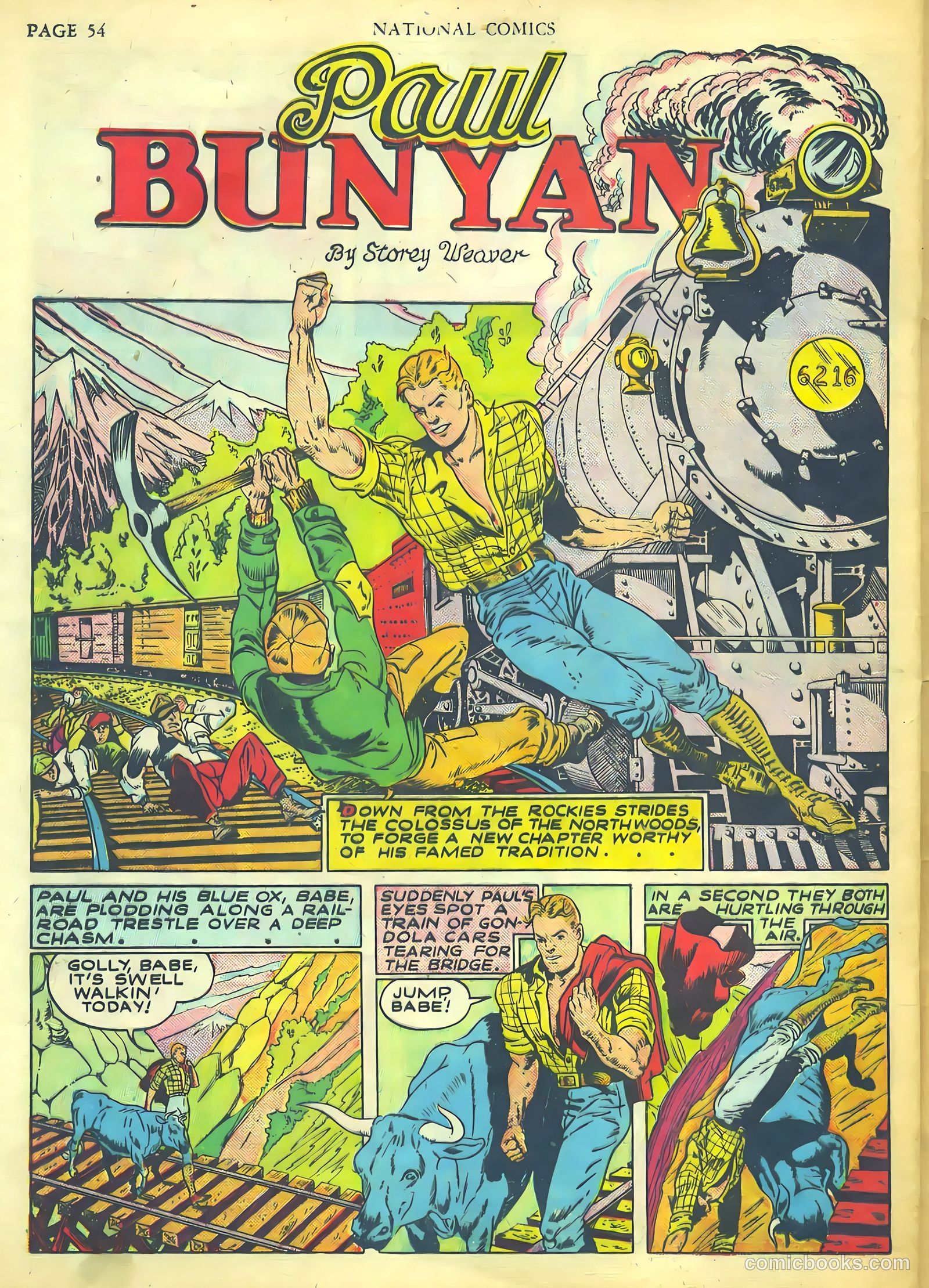 National Comics #15 (1941) — page 55 of 66