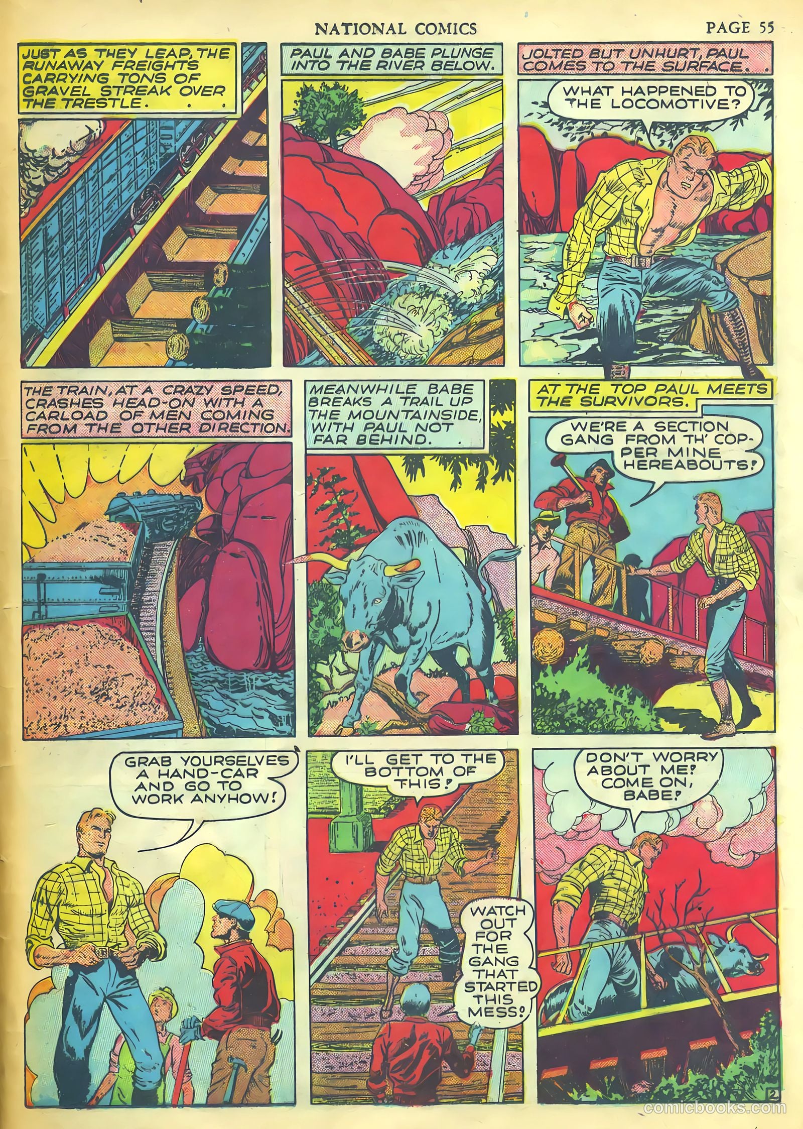 National Comics #15 (1941) — page 56 of 66