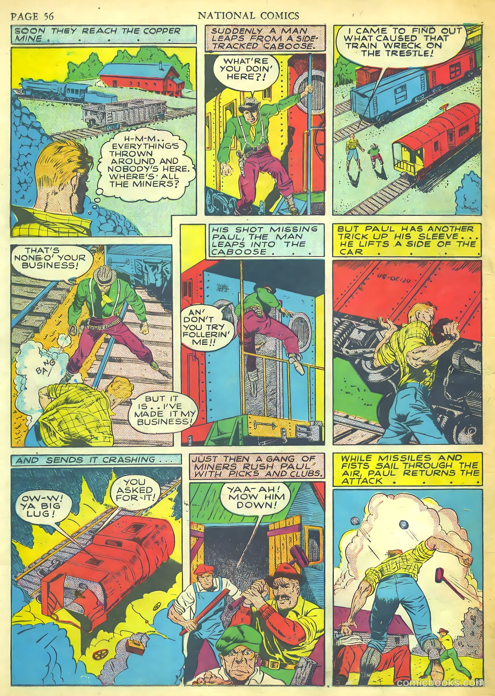 National Comics #15 (1941) — page 57 of 66