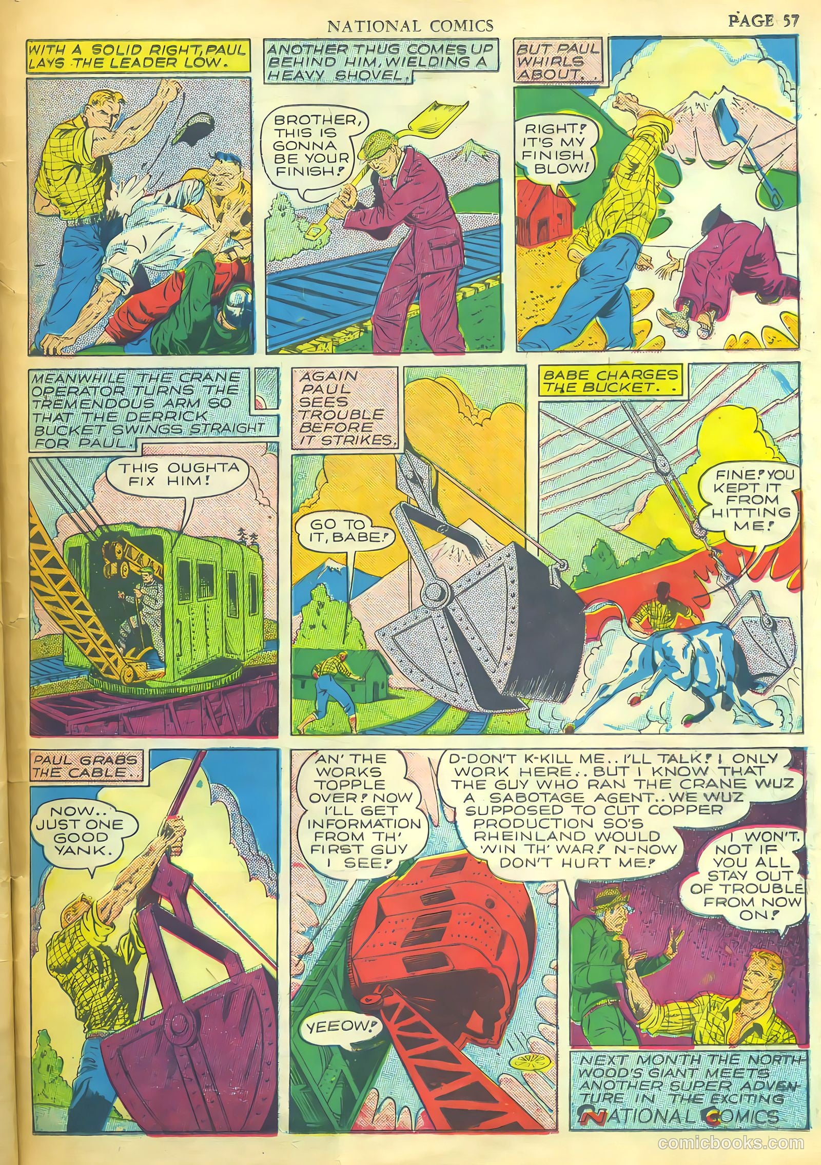 National Comics #15 (1941) — page 58 of 66