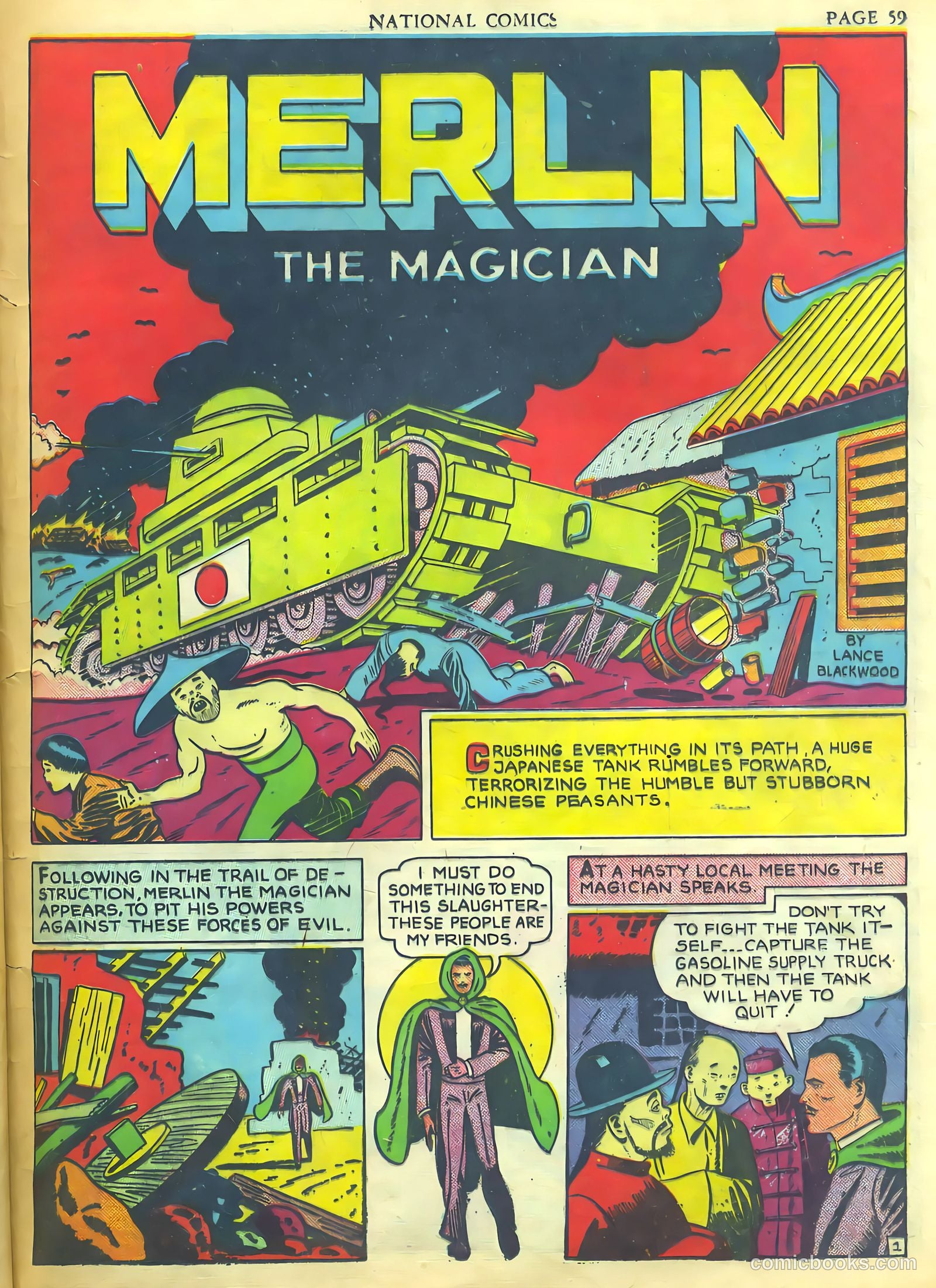 National Comics #15 (1941) — page 60 of 66