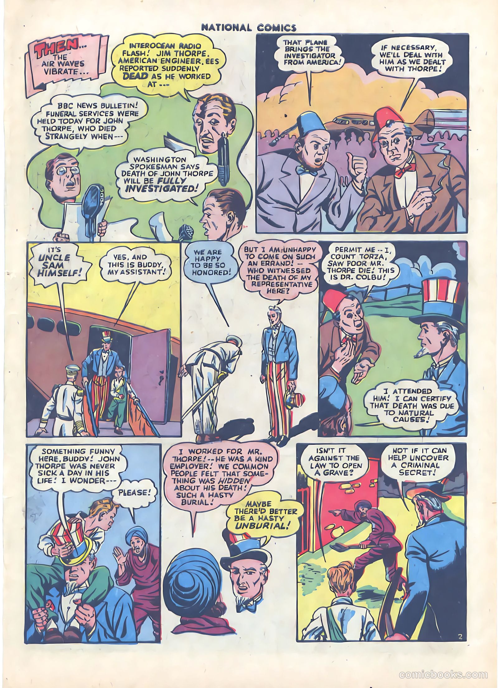 National Comics #44 (1944) — page 35 of 46