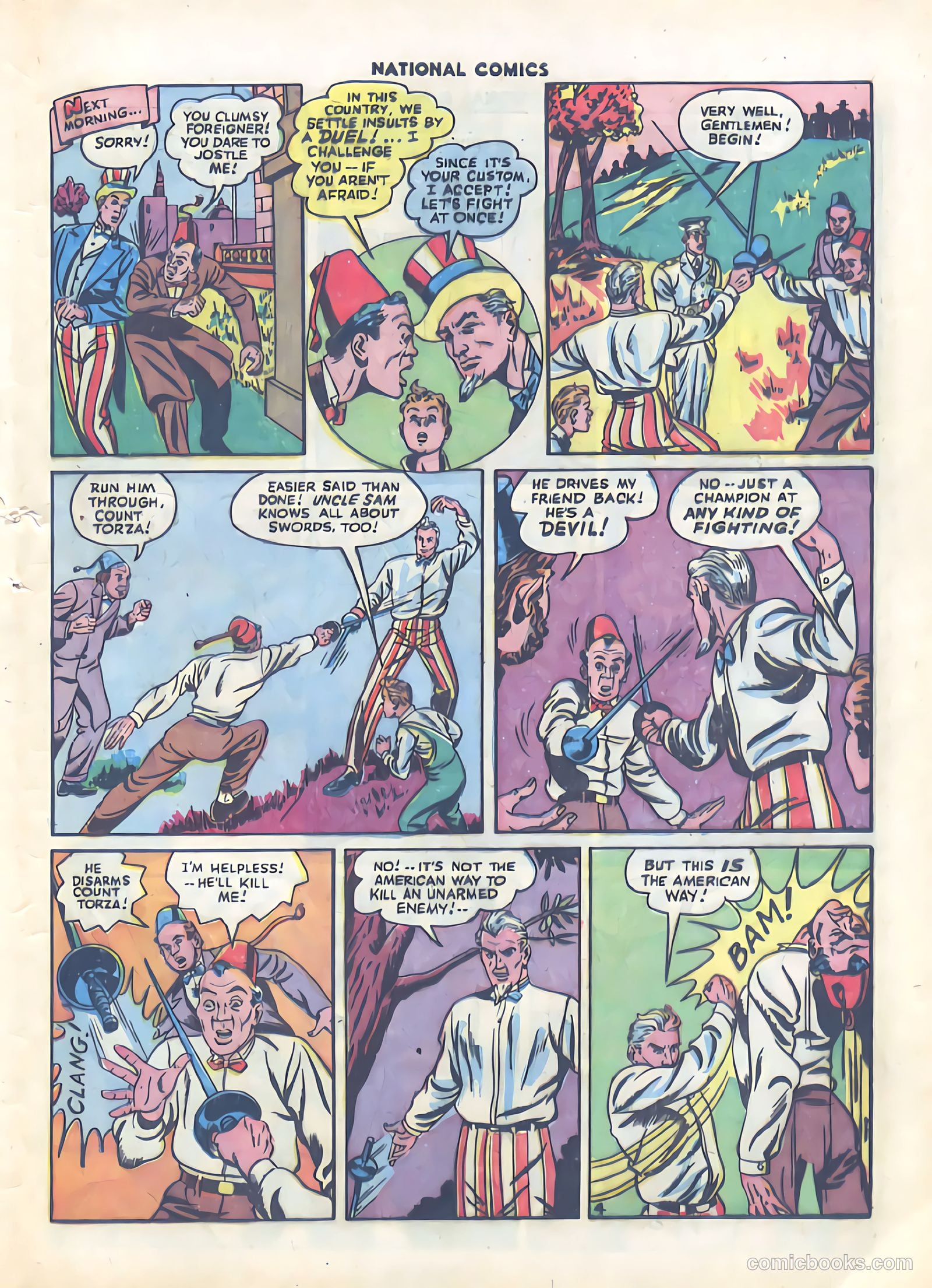 National Comics #44 (1944) — page 37 of 46