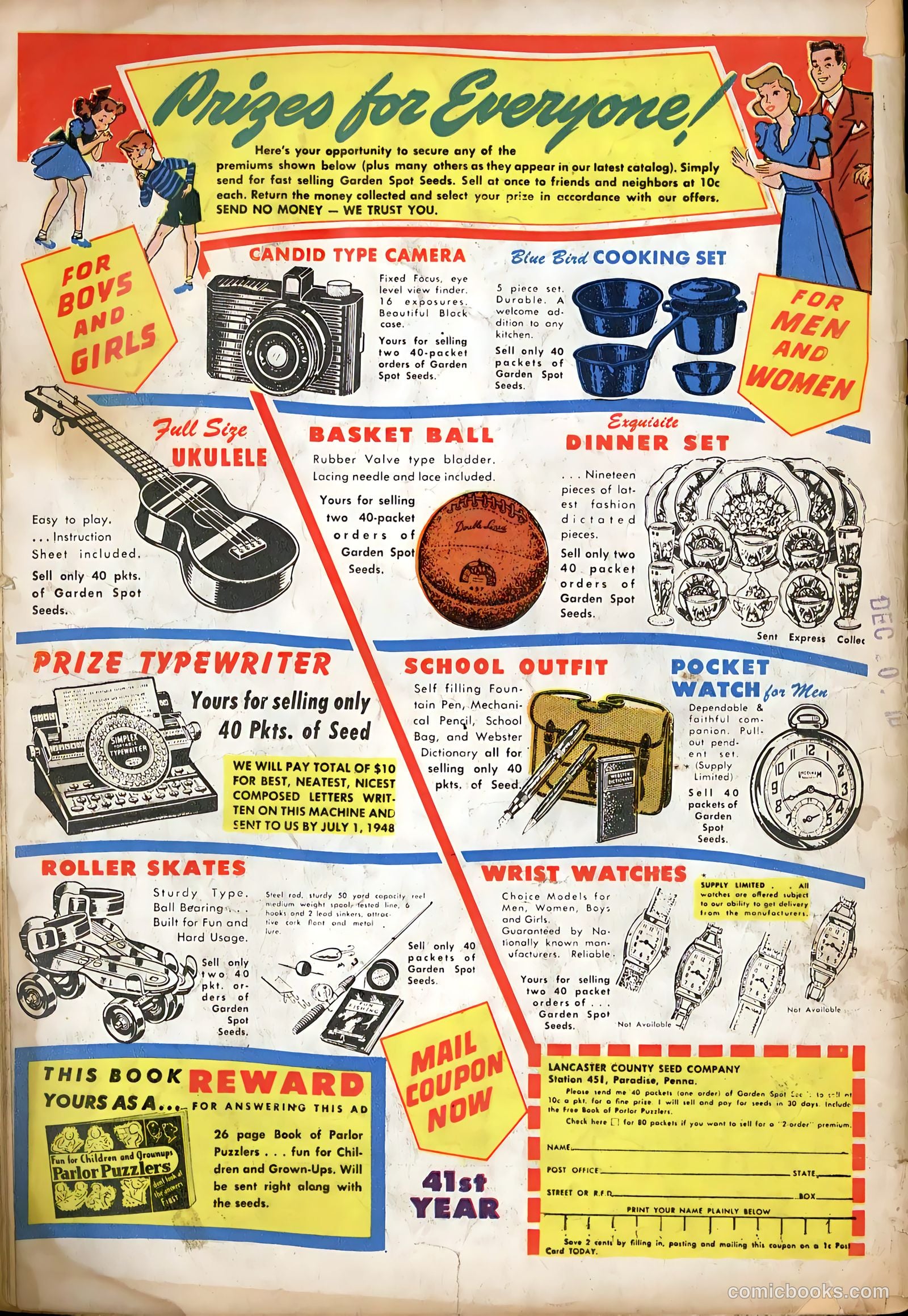 National Comics #64 (1948) — page 52 of 52