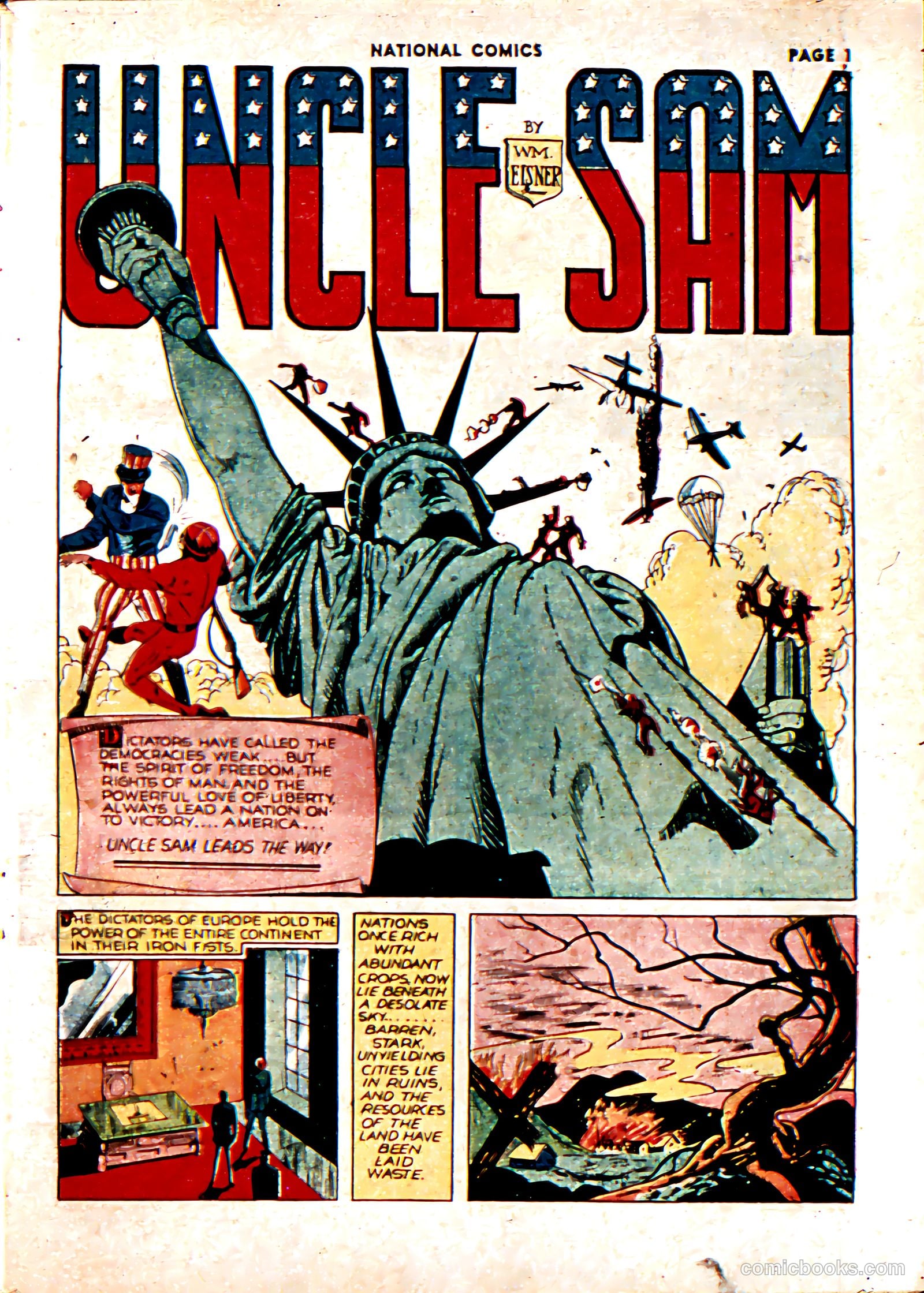 National Comics #7 (1941) — page 2 of 67