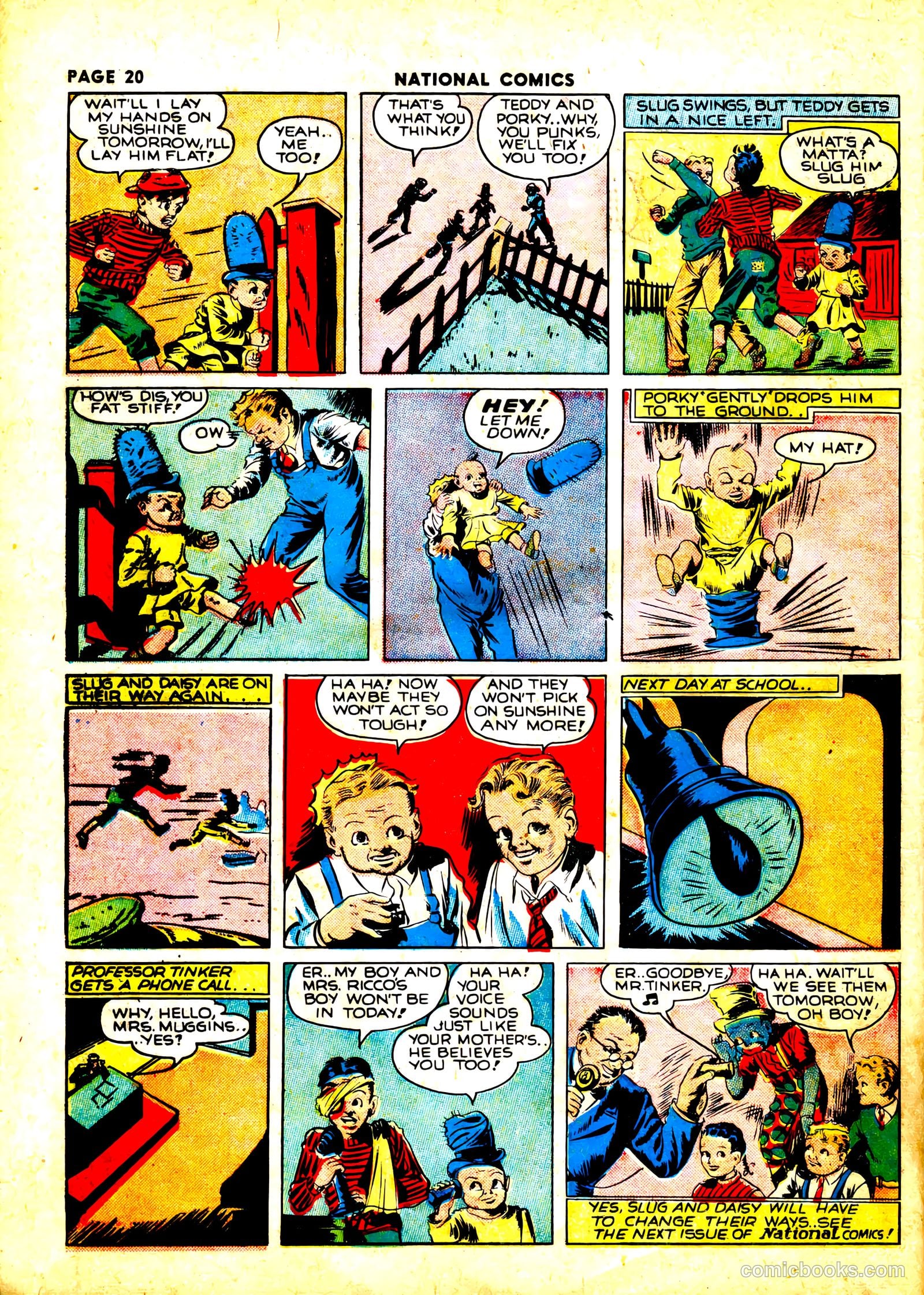 National Comics #7 (1941) — page 21 of 67