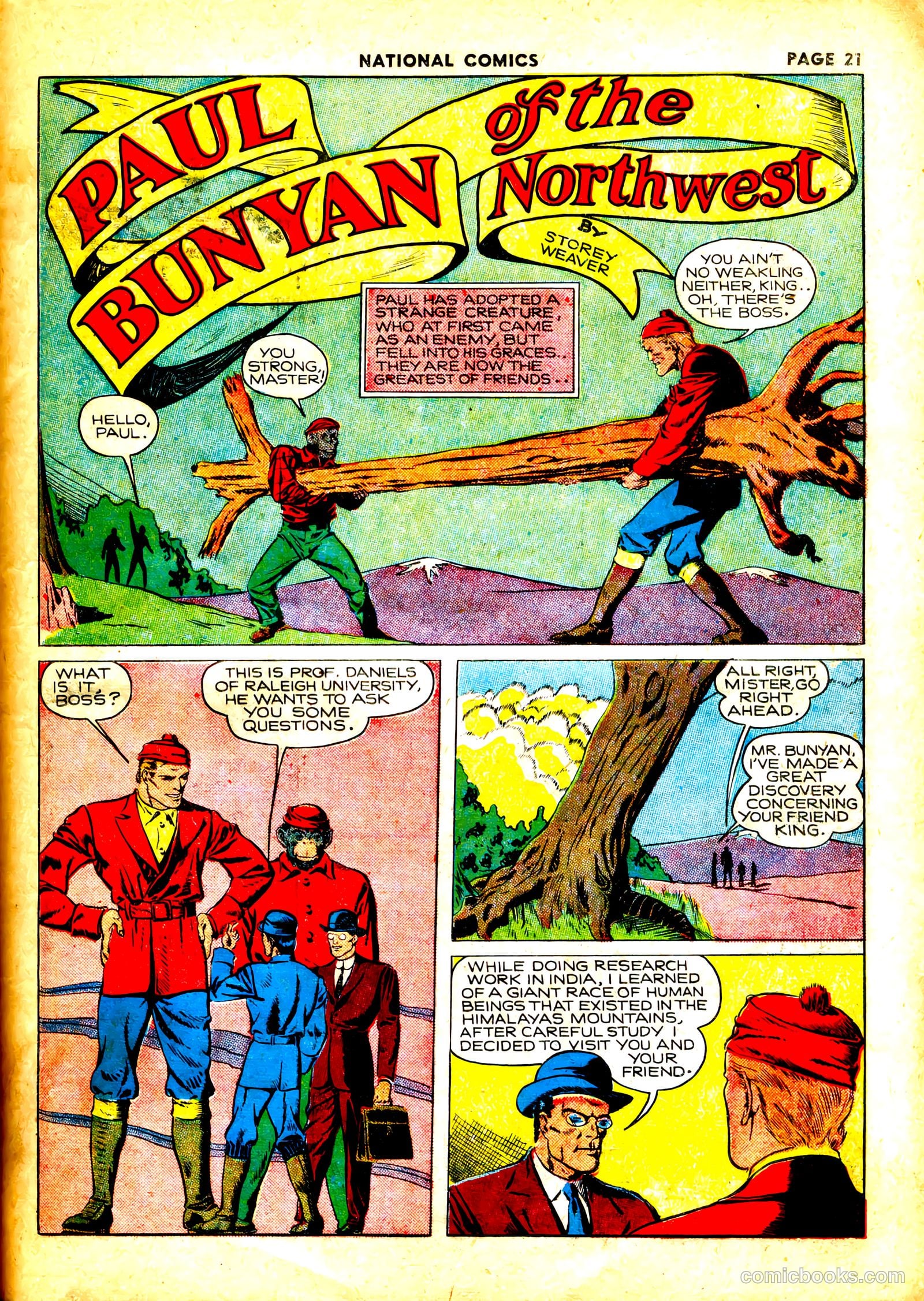 National Comics #7 (1941) — page 22 of 67