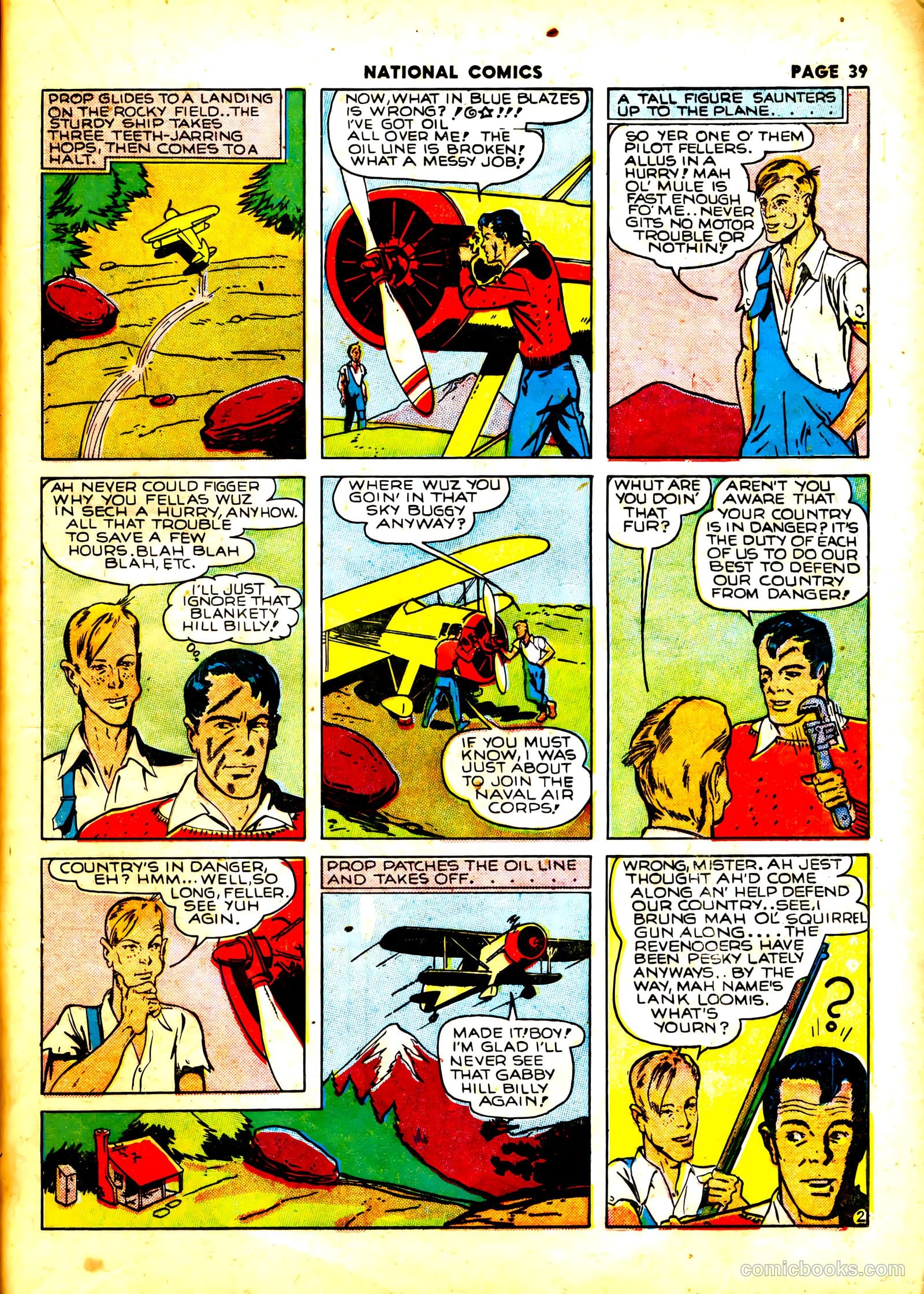 National Comics #7 (1941) — page 40 of 67