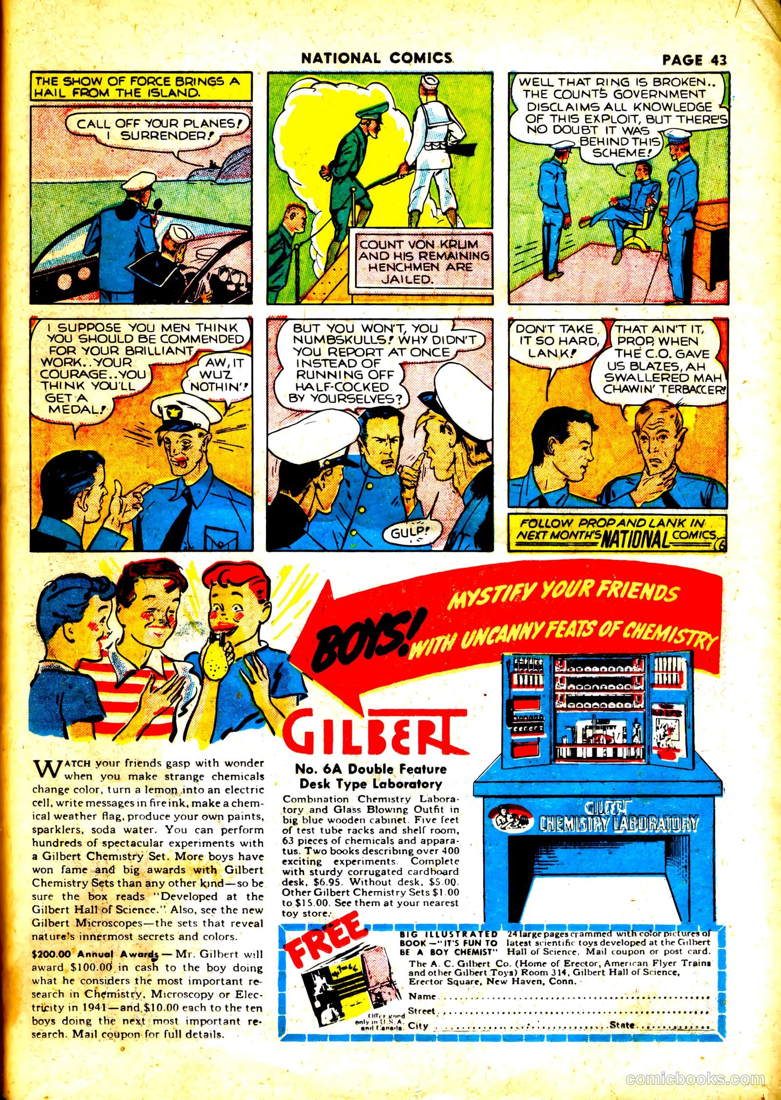 National Comics #7 (1941) — page 44 of 67