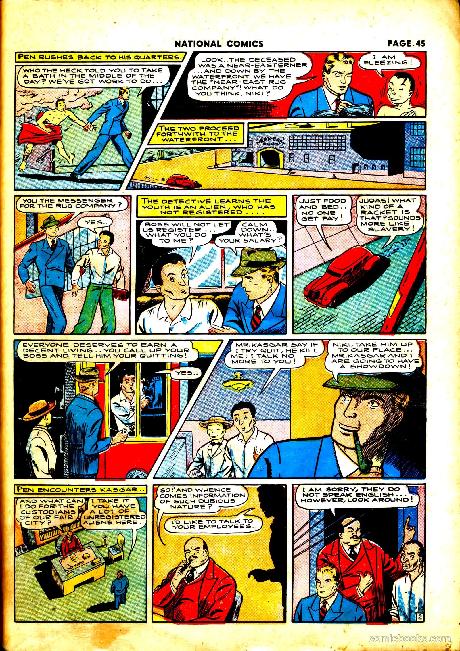 National Comics #7 (1941) — page 46 of 67