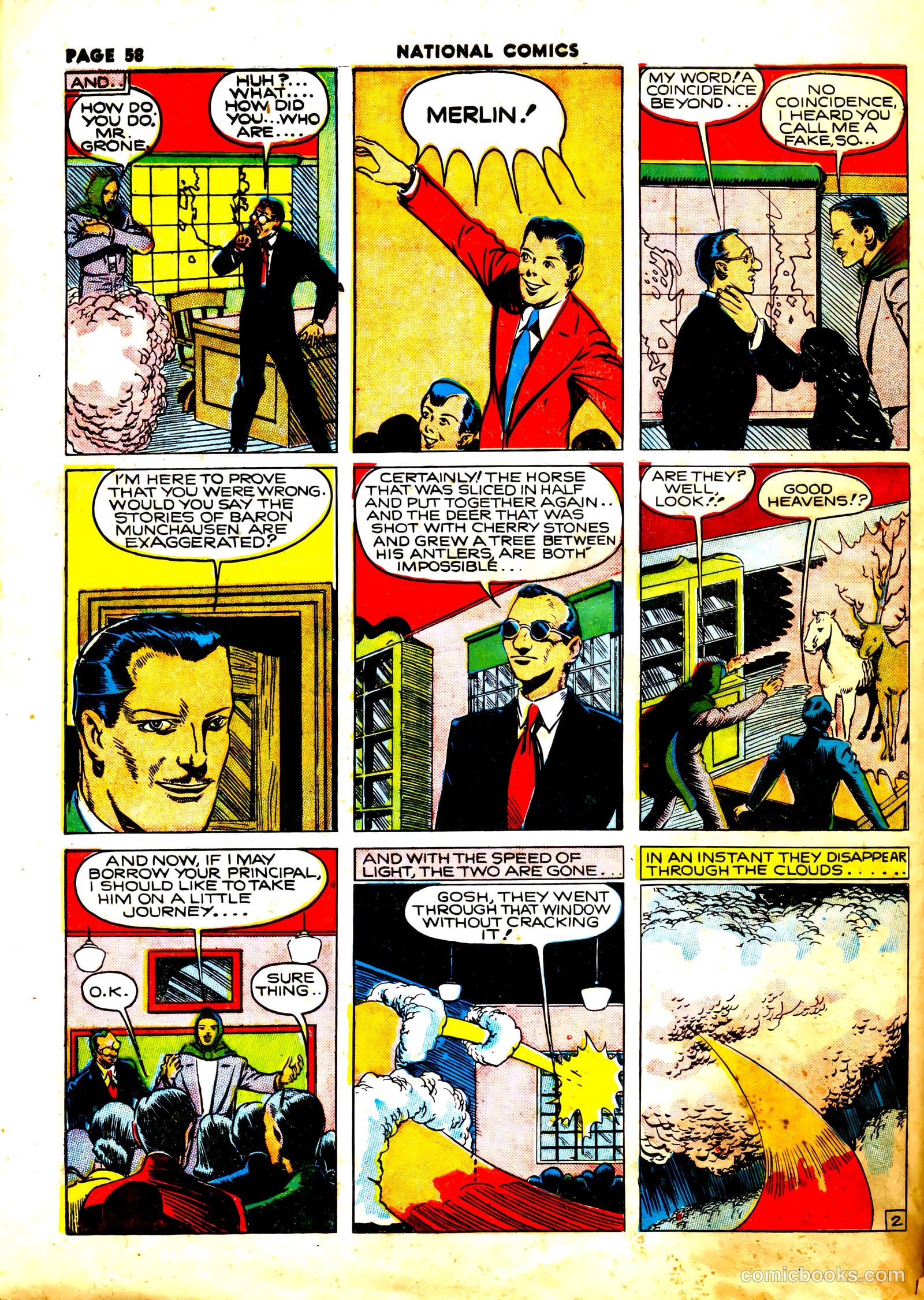National Comics #7 (1941) — page 59 of 67