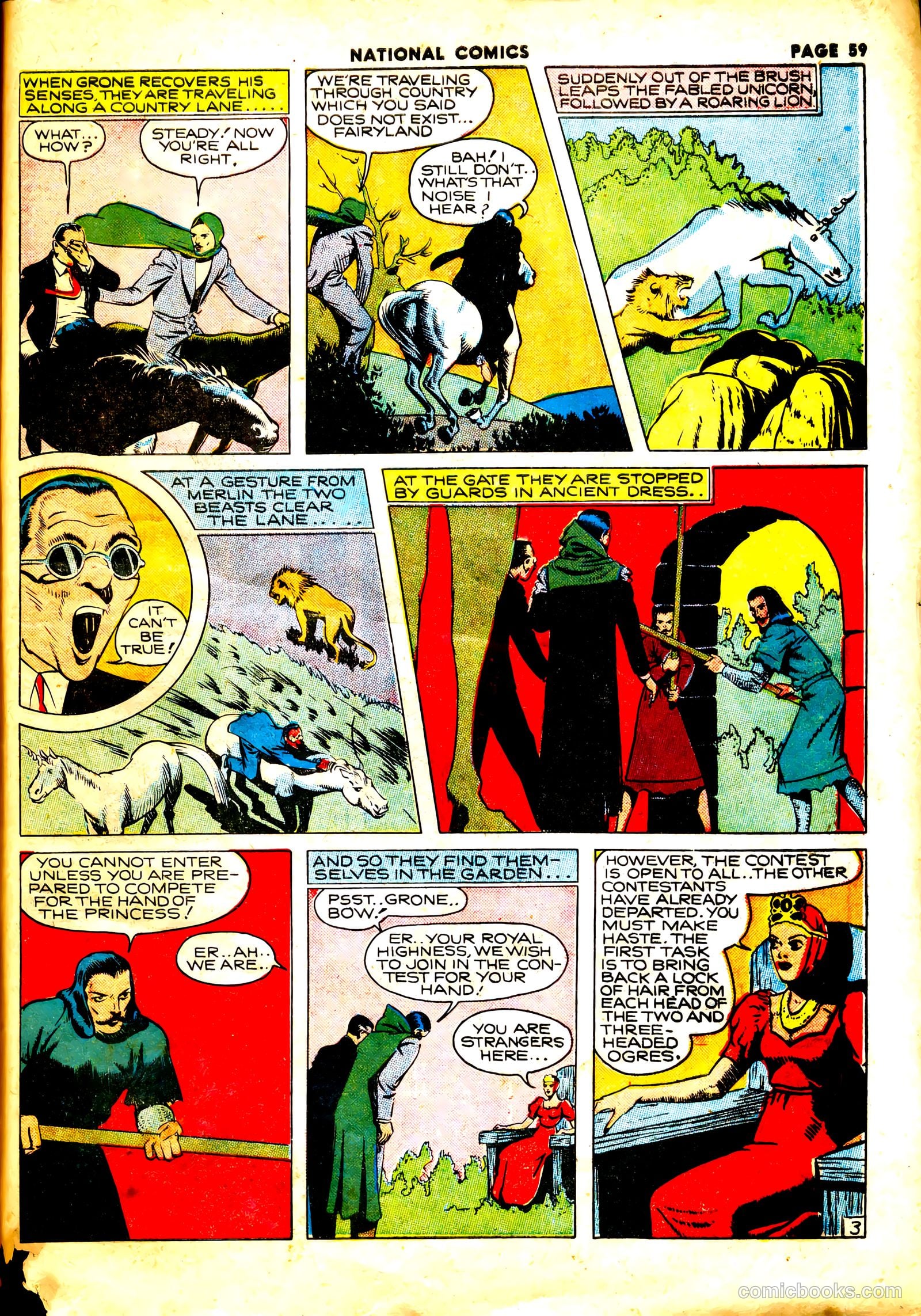 National Comics #7 (1941) — page 60 of 67