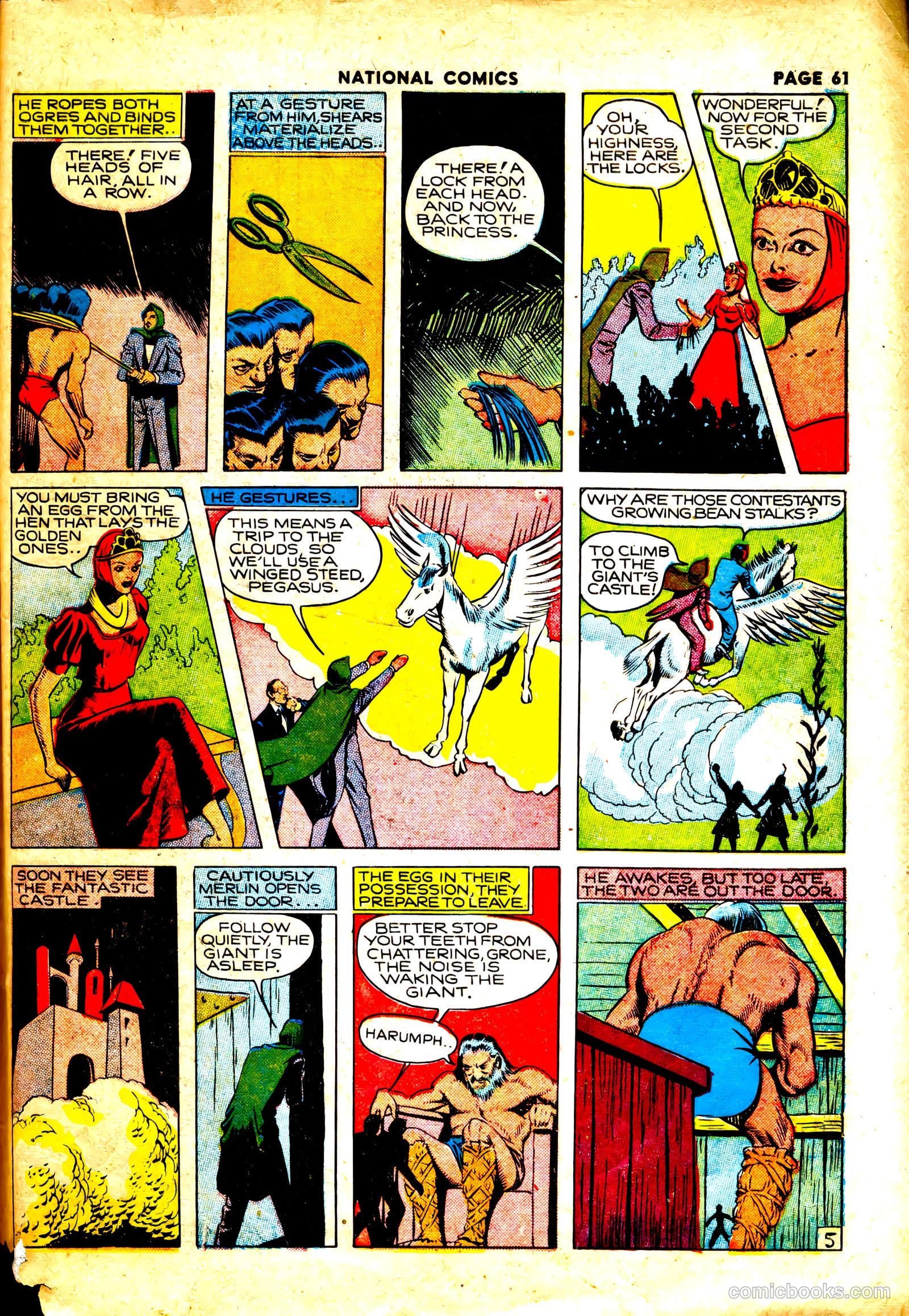 National Comics #7 (1941) — page 62 of 67