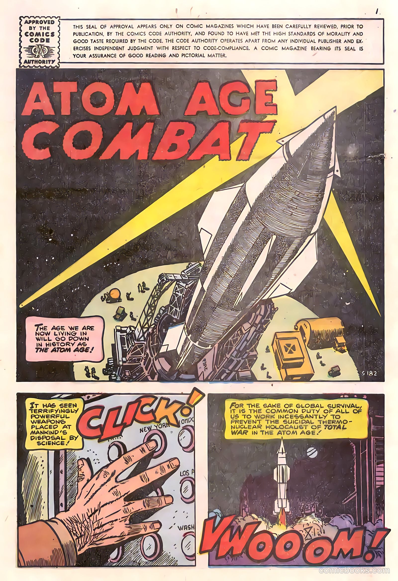 Atom-Age Combat #1 (1958) — page 4 of 37