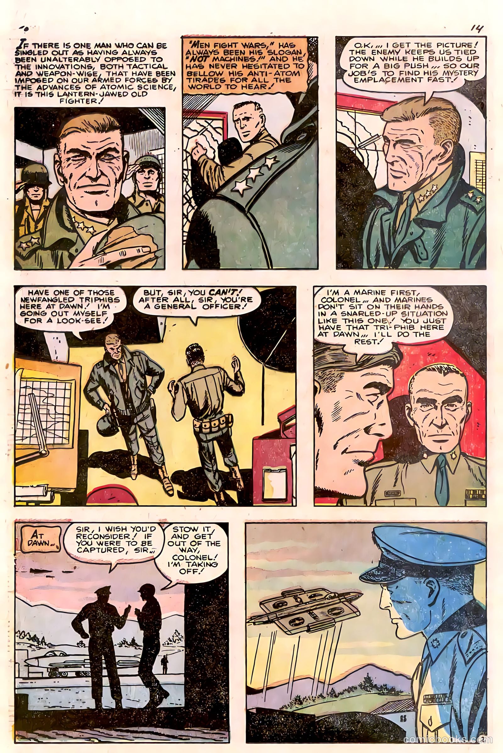Atom-Age Combat #1 (1958) — page 17 of 37