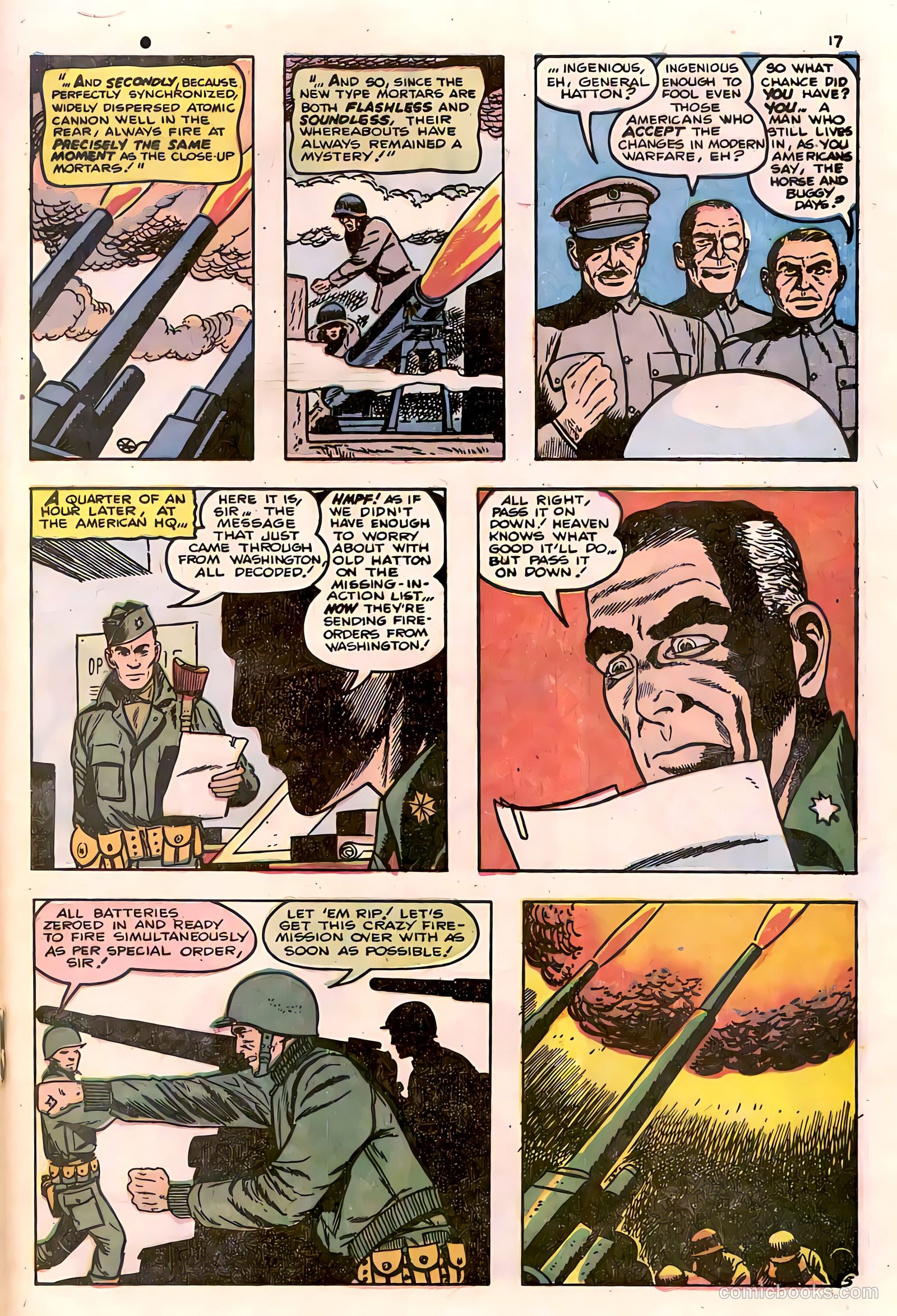 Atom-Age Combat #1 (1958) — page 20 of 37