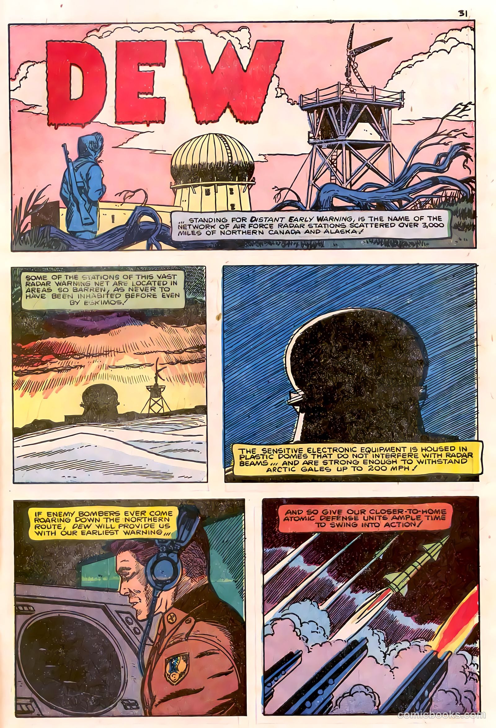 Atom-Age Combat #1 (1958) — page 34 of 37