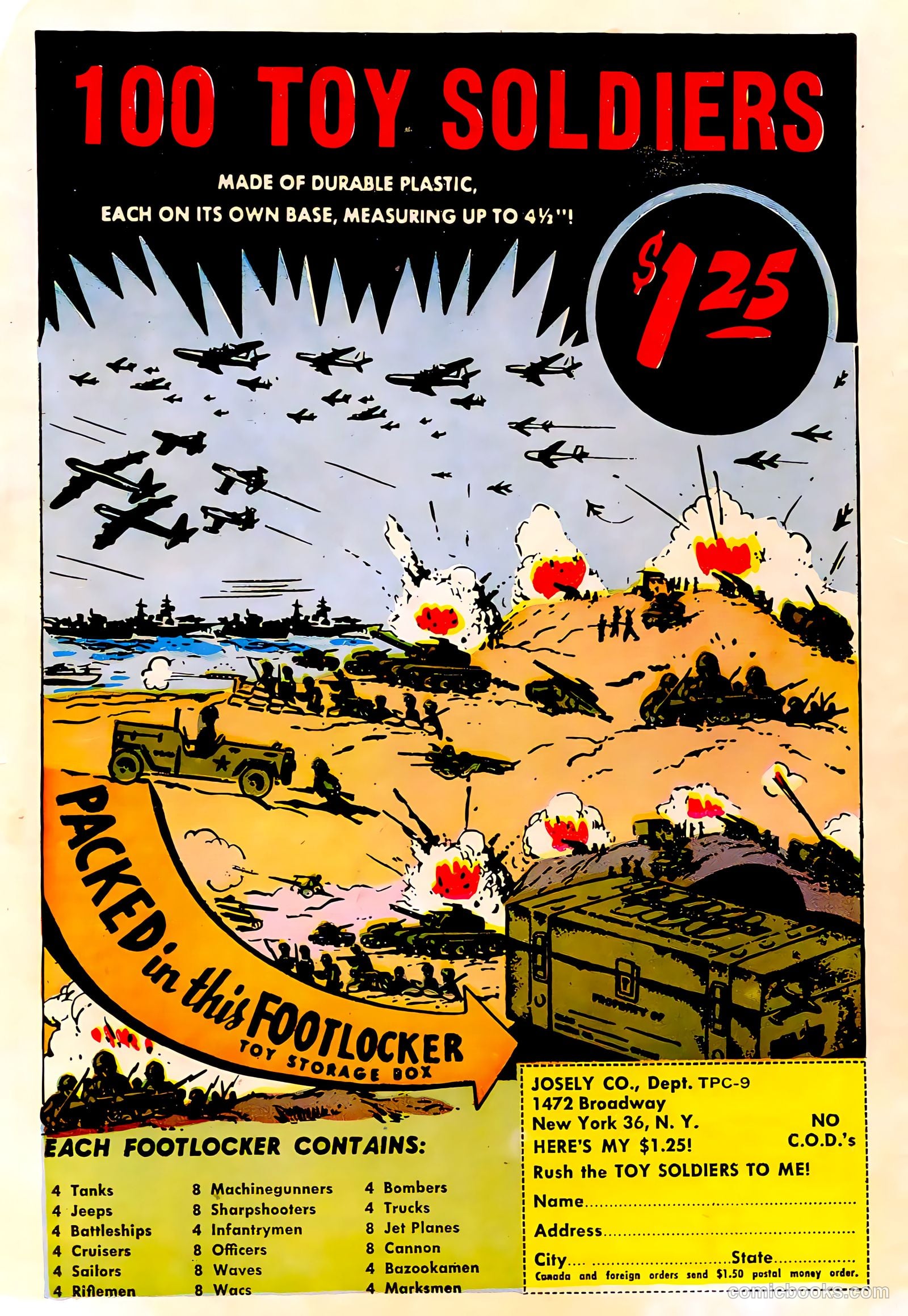 Atom-Age Combat #1 (1958) — page 37 of 37