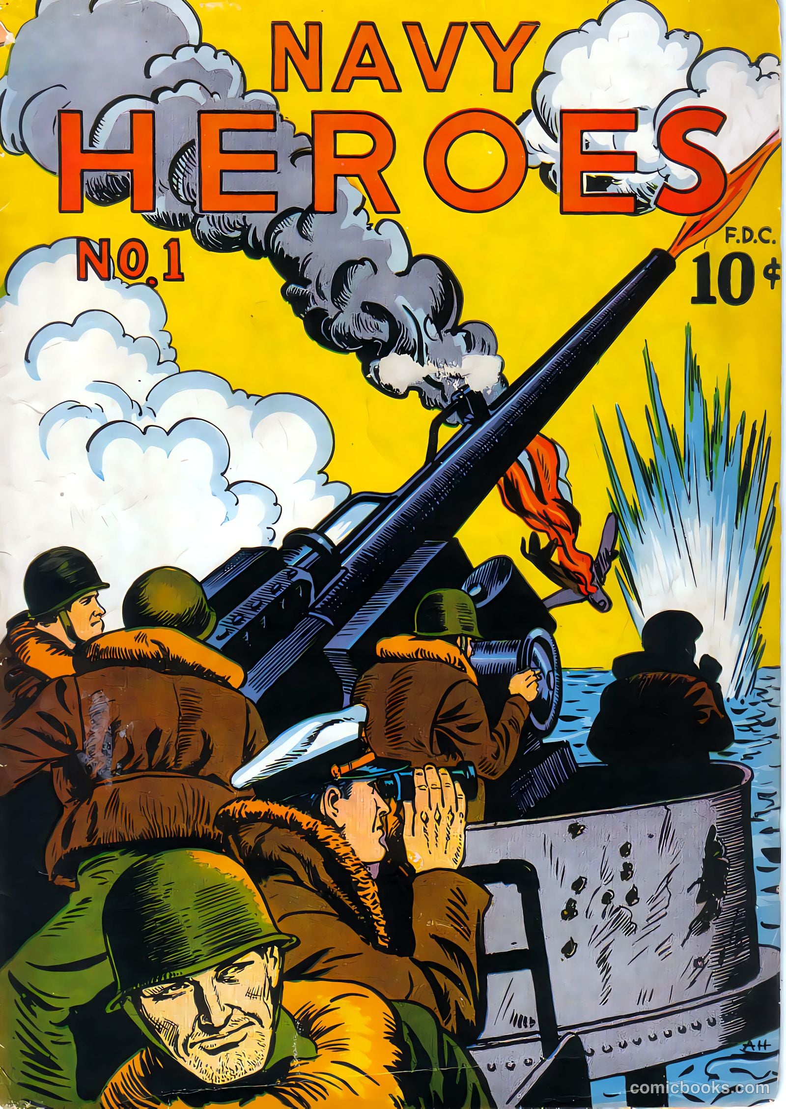 Navy Heroes #1 (1945) — page 1