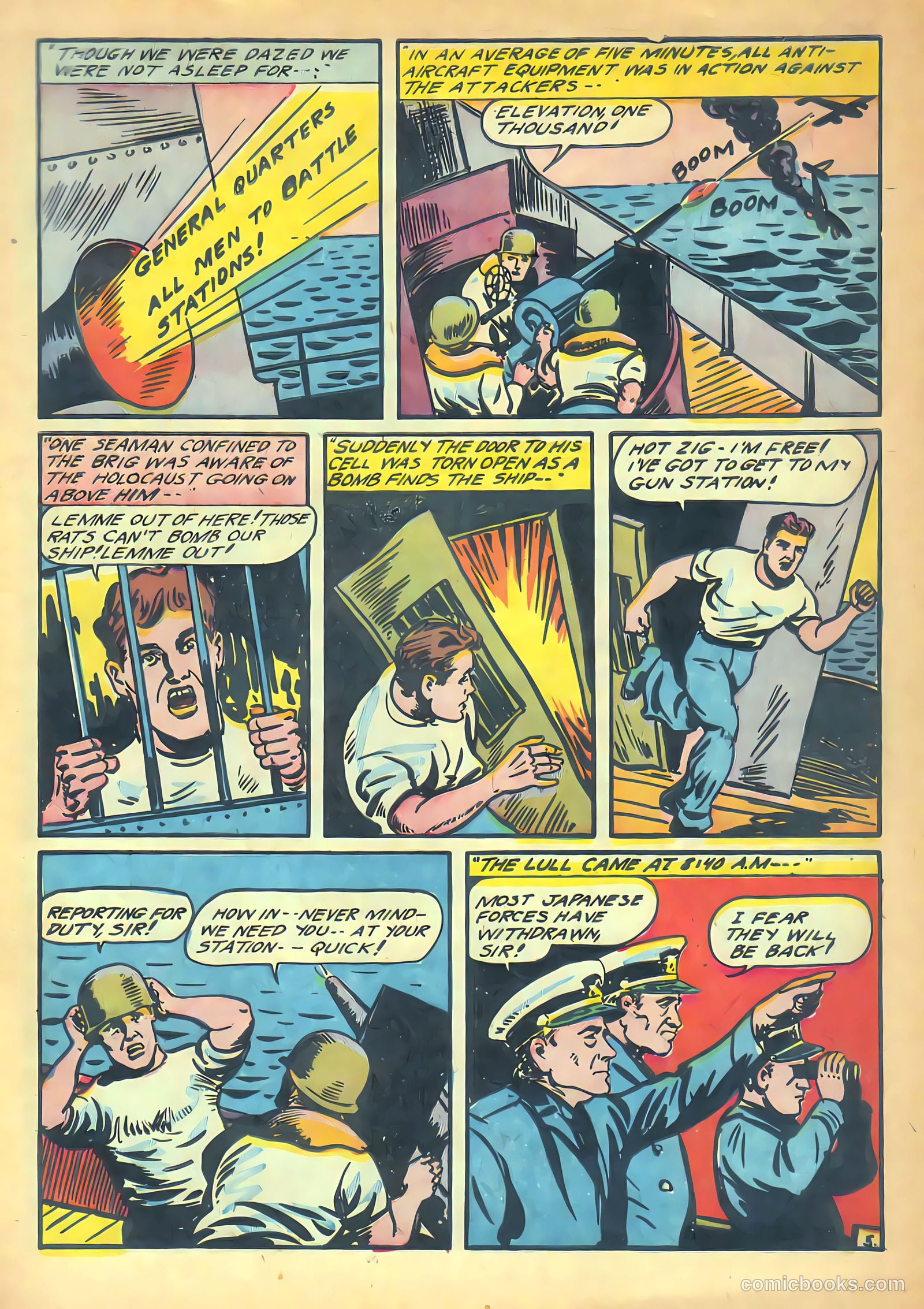Navy Heroes #1 (1945) — page 7