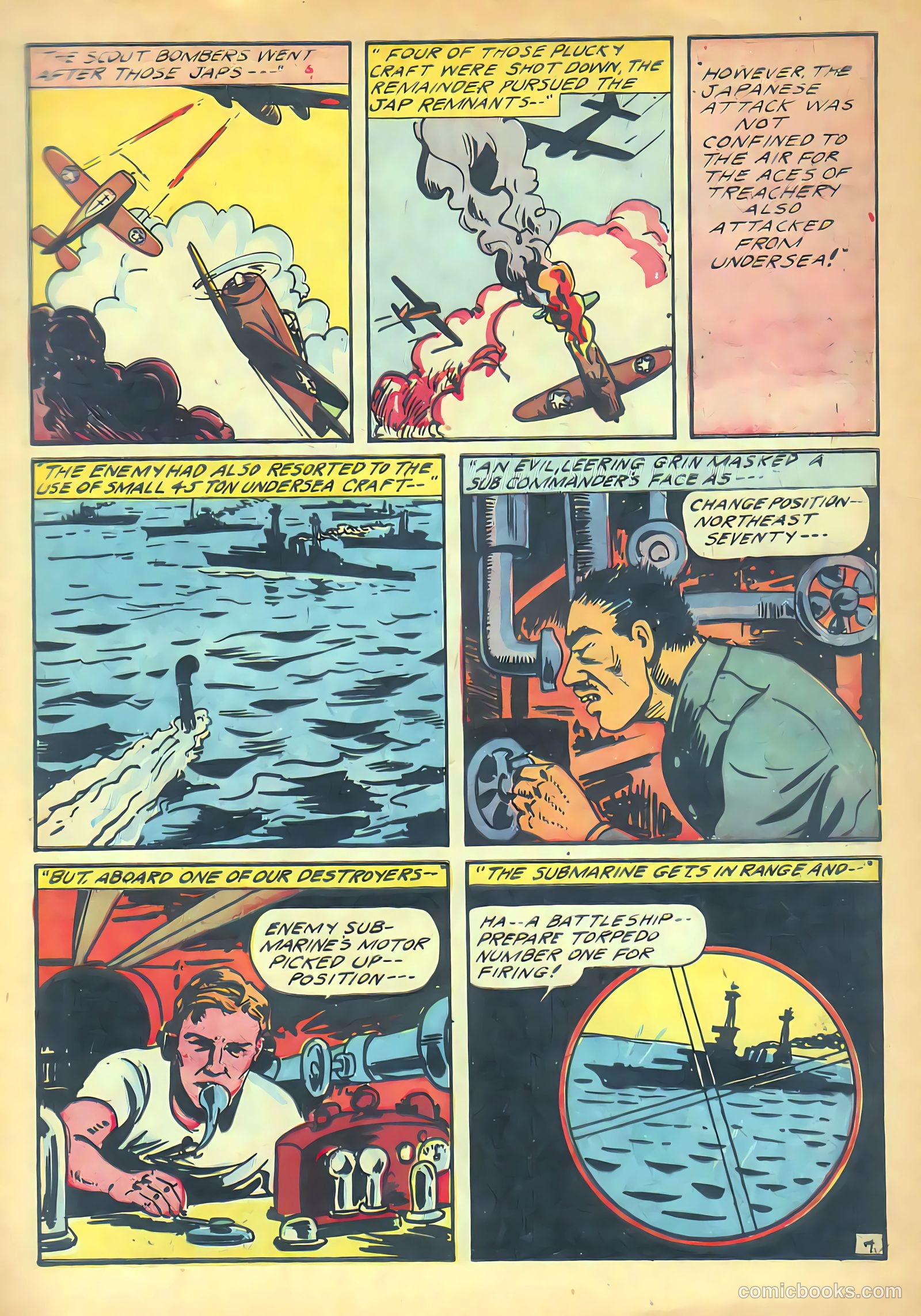 Navy Heroes #1 (1945) — page 9