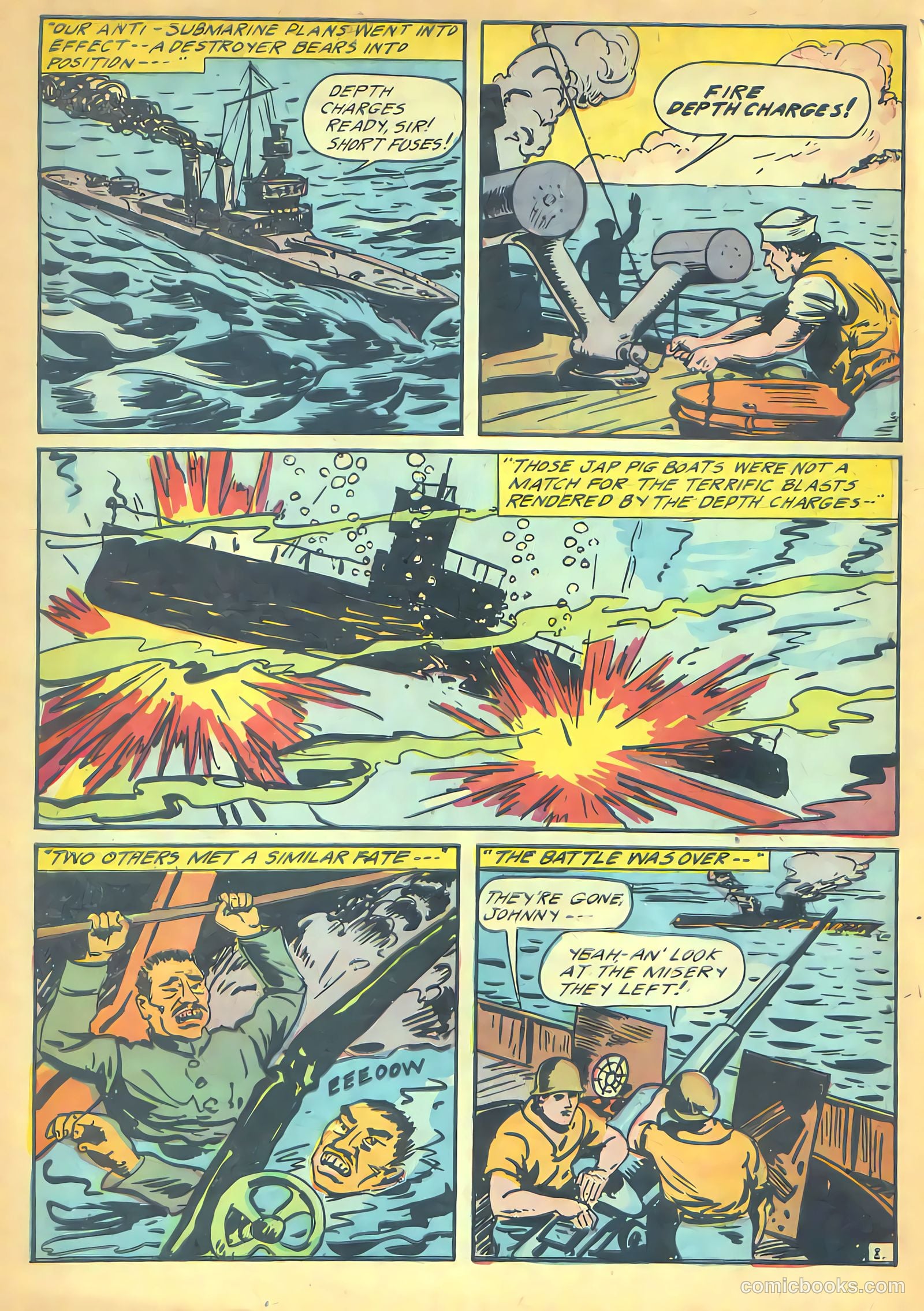 Navy Heroes #1 (1945) — page 10