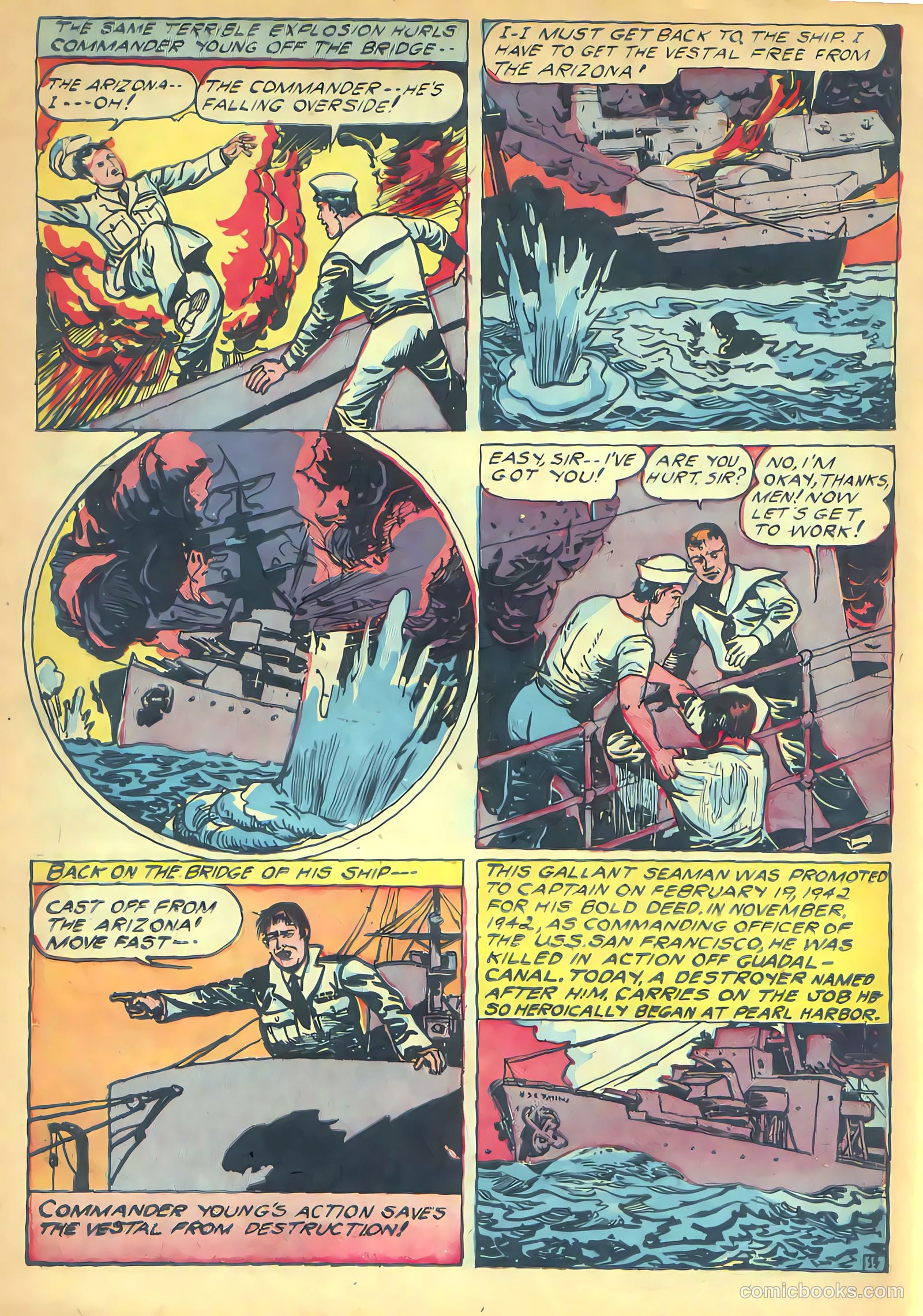 Navy Heroes #1 (1945) — page 16