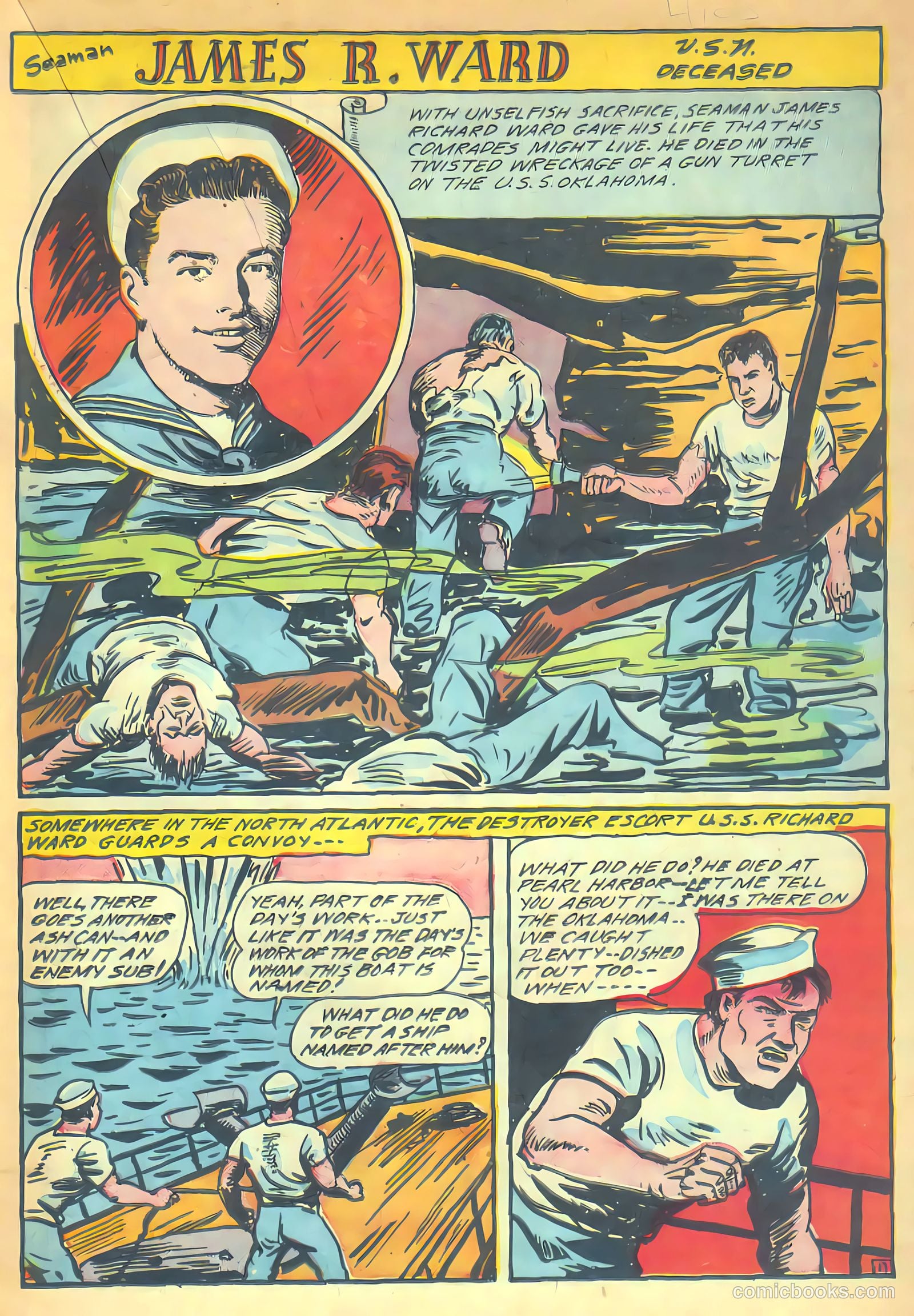 Navy Heroes #1 (1945) — page 19