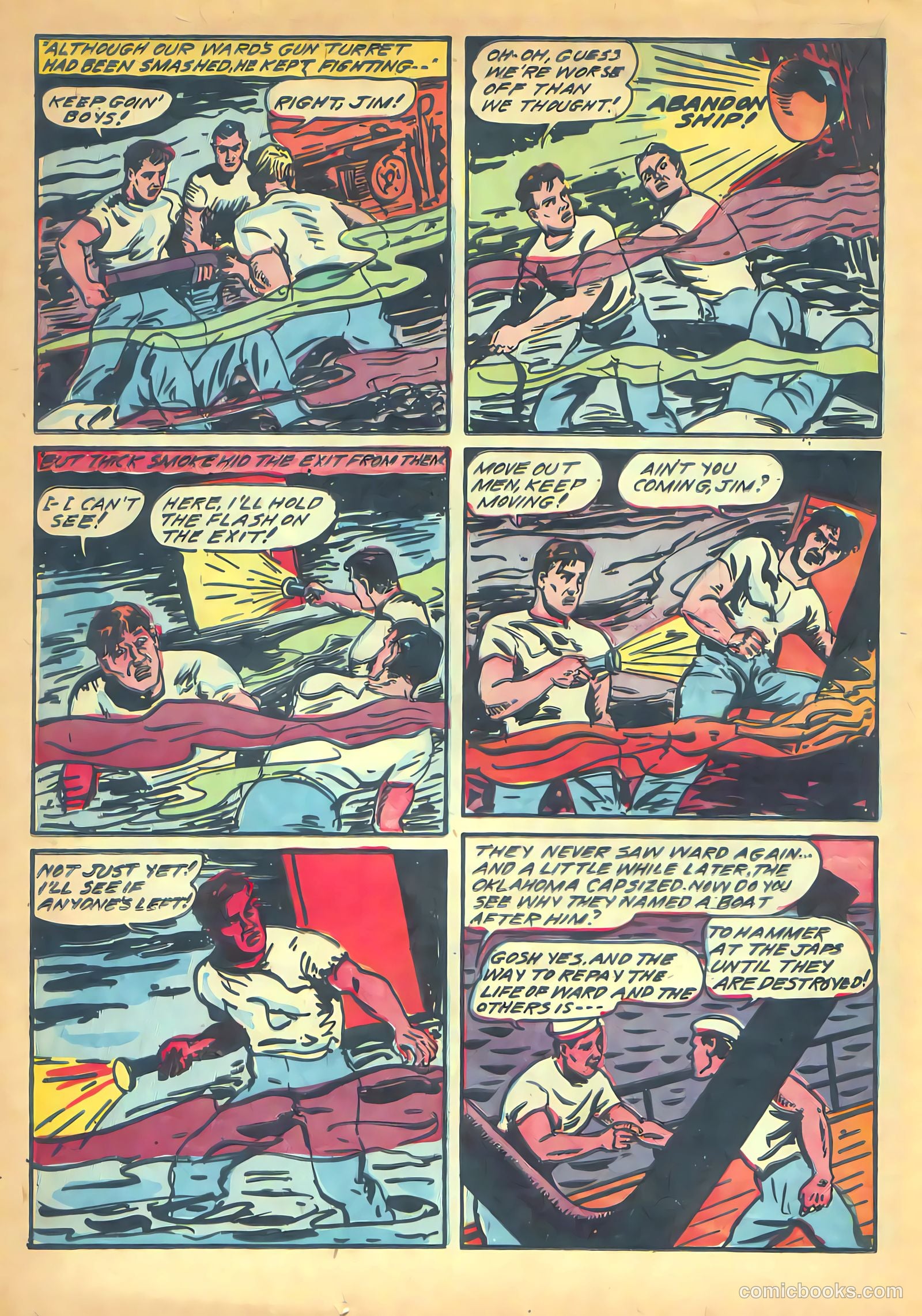 Navy Heroes #1 (1945) — page 20
