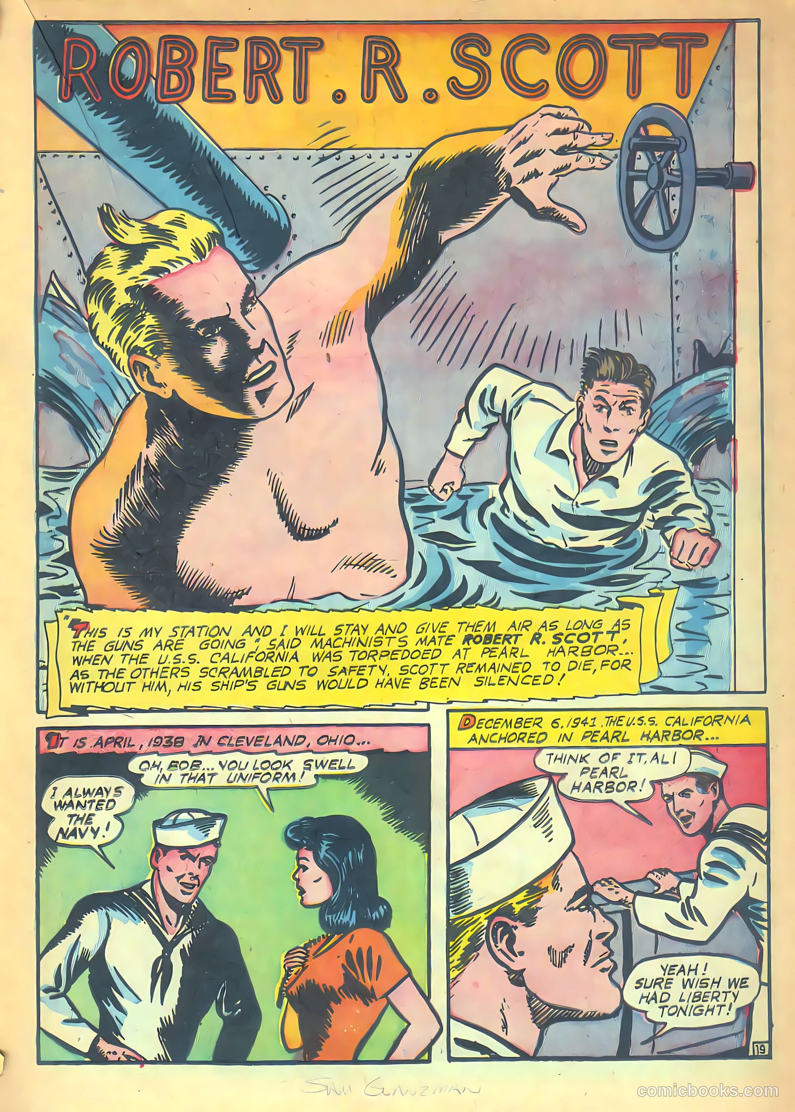 Navy Heroes #1 (1945) — page 21