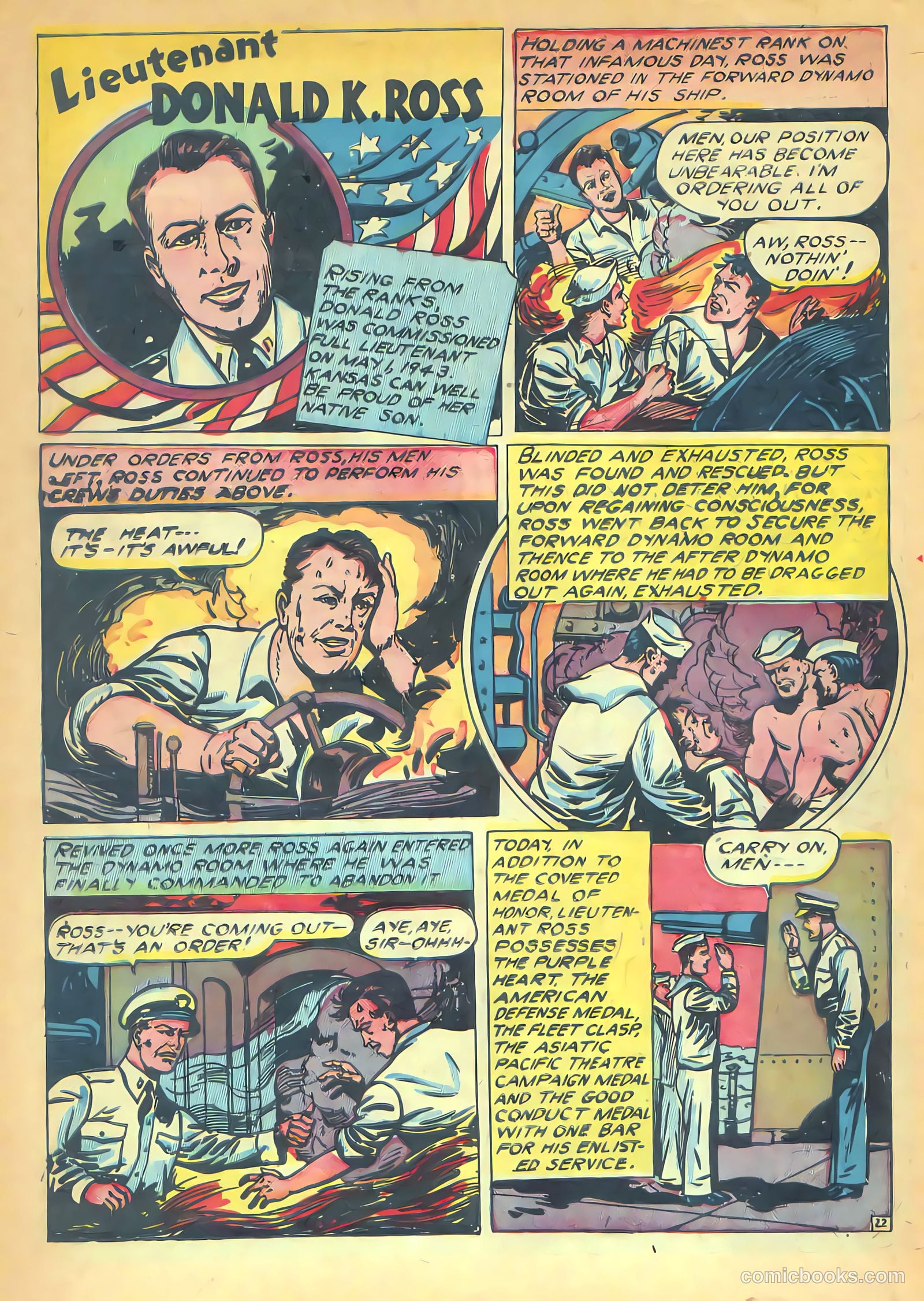 Navy Heroes #1 (1945) — page 24