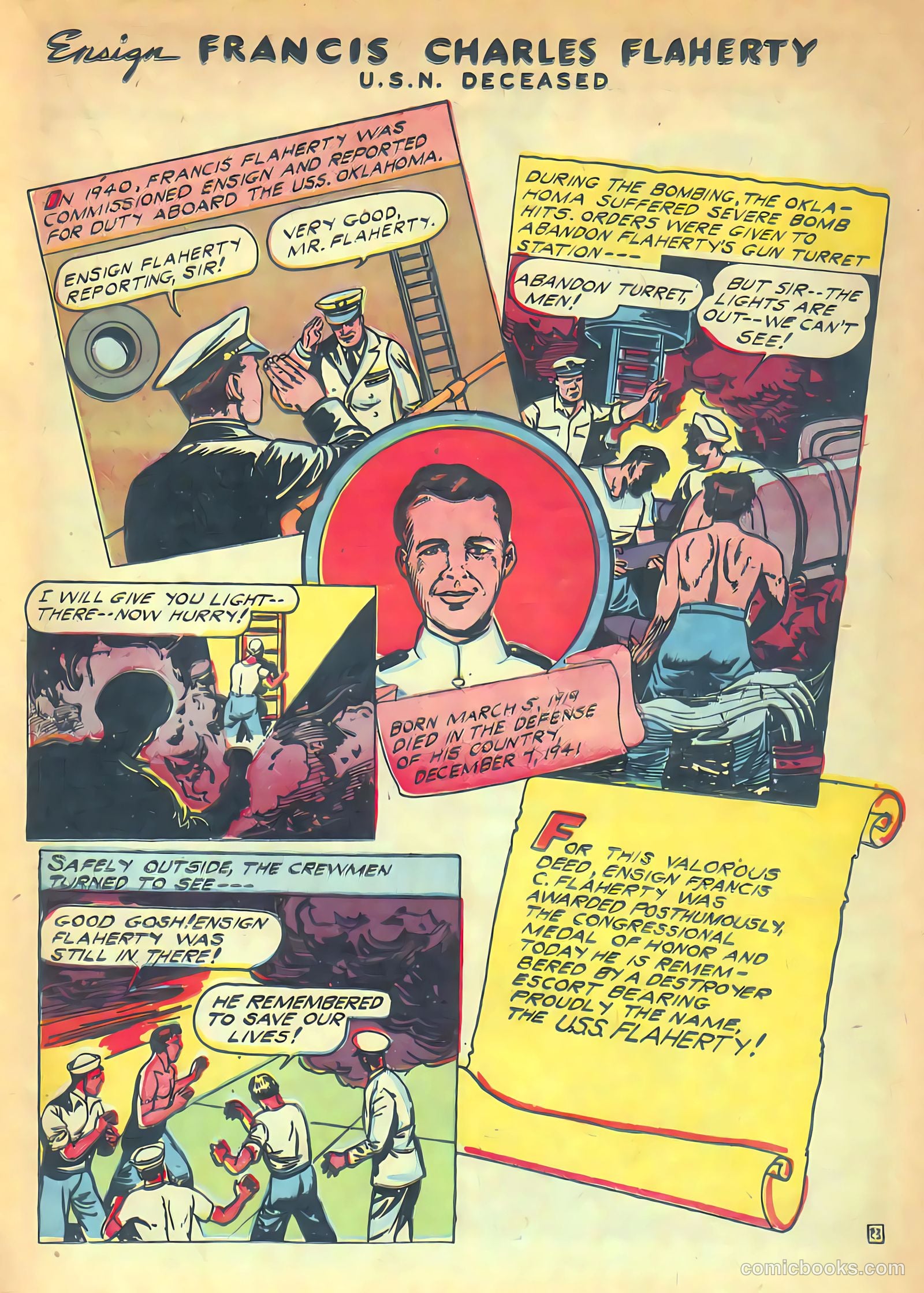 Navy Heroes #1 (1945) — page 25