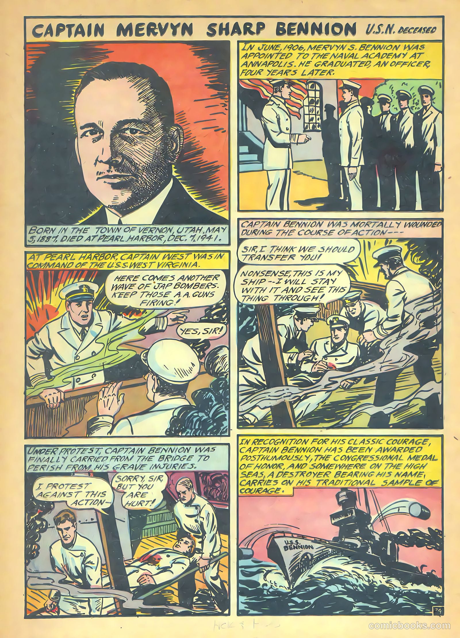 Navy Heroes #1 (1945) — page 26