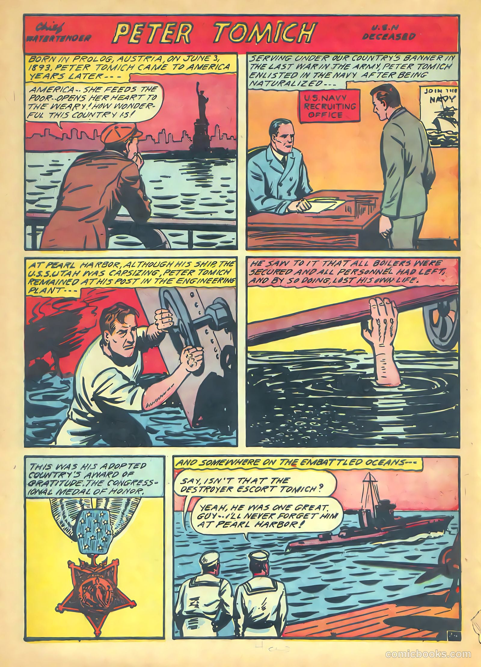 Navy Heroes #1 (1945) — page 28
